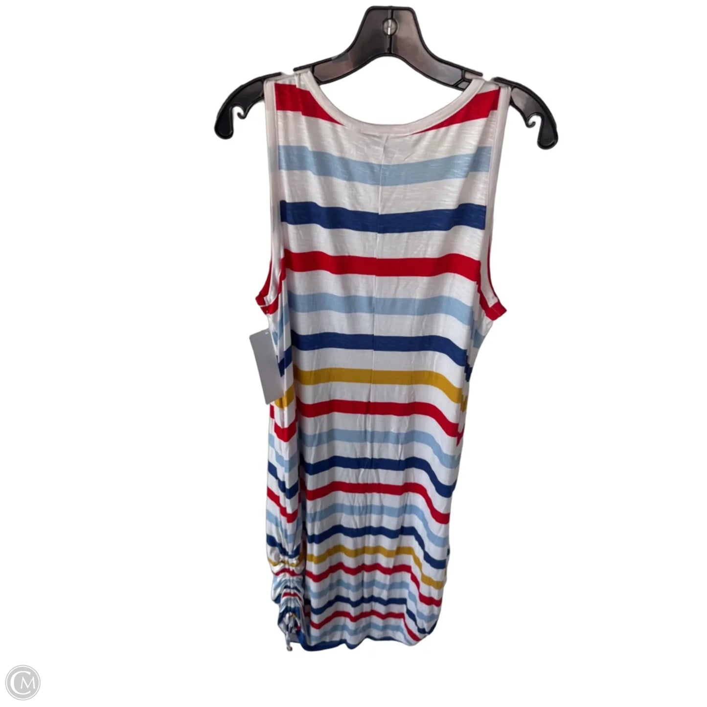 Dress Casual Maxi By Lane Bryant In Blue & Red & White, Size: L