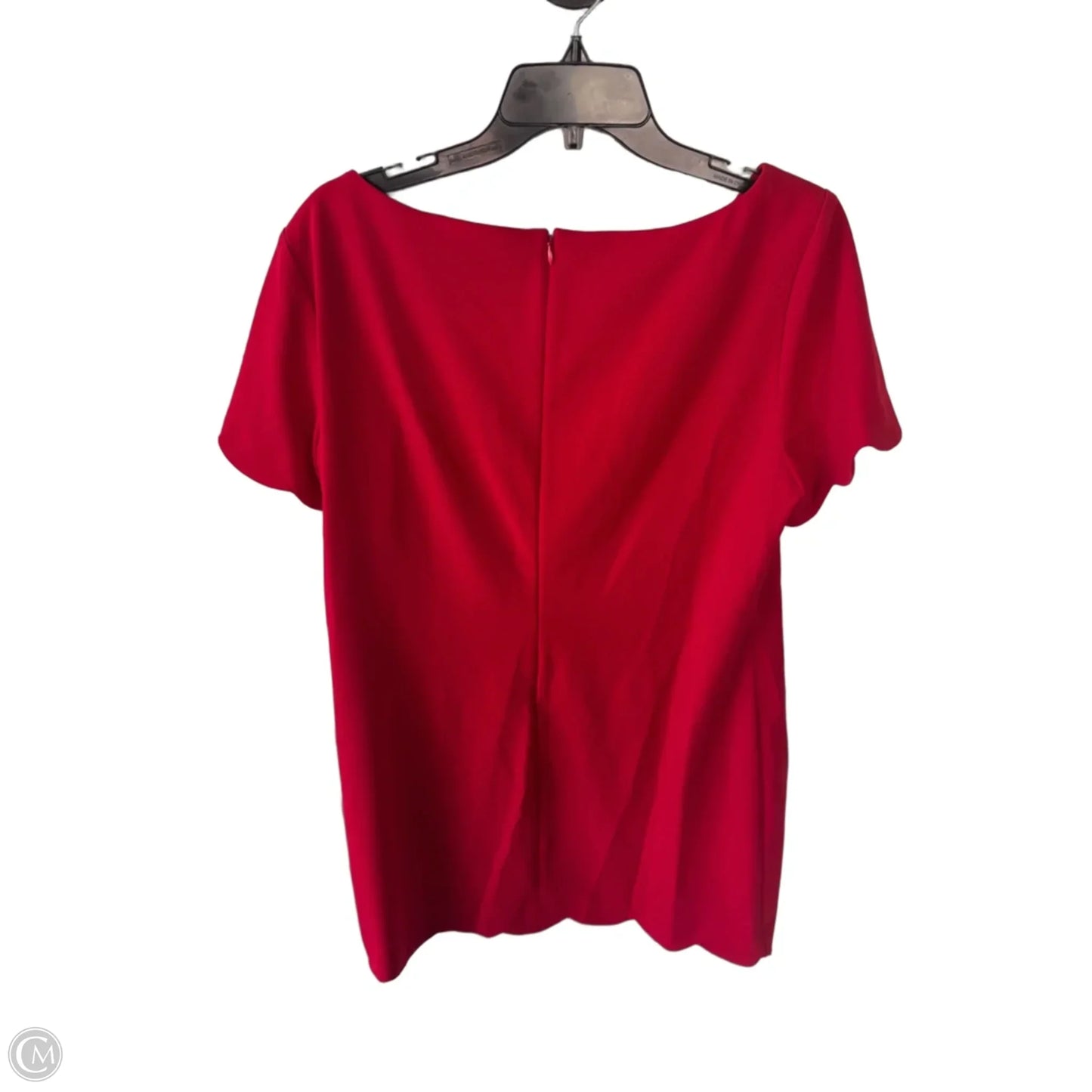 Dress Work By Anne Klein In Red, Size: Xl