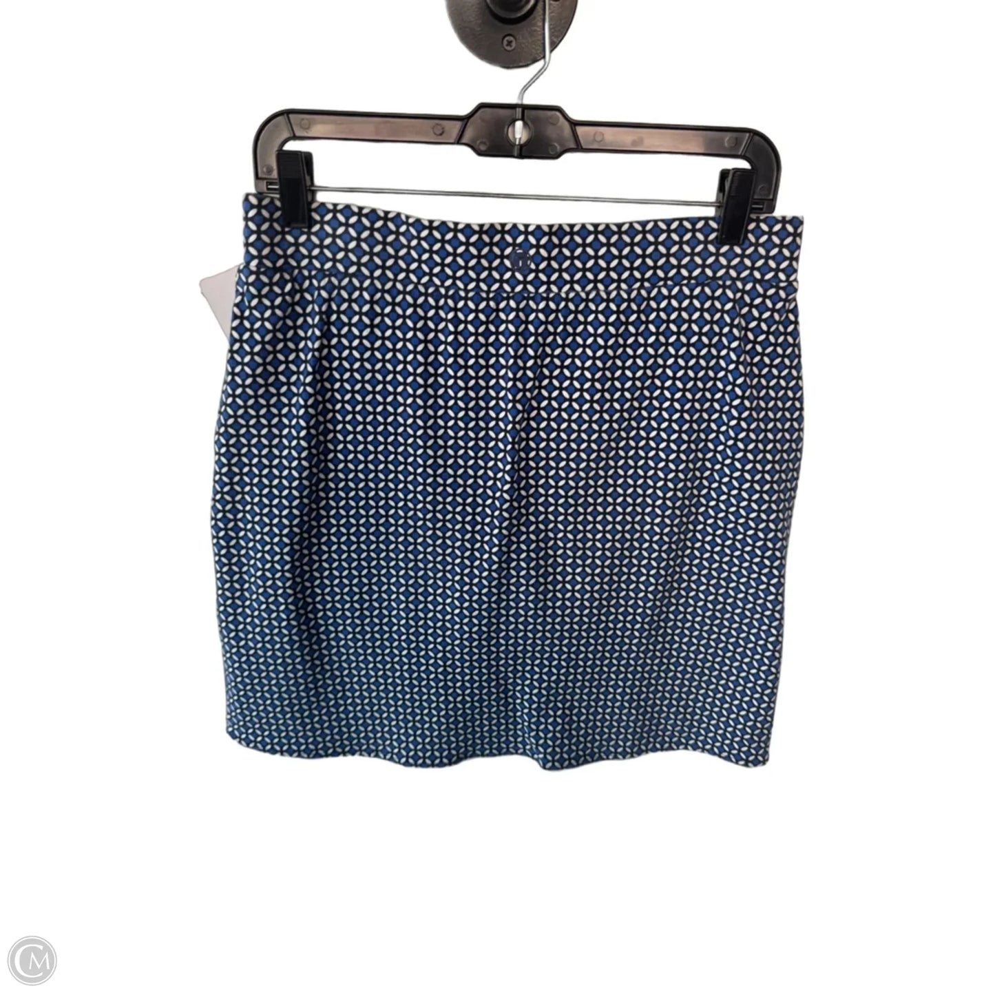 Skort By Talbots In Blue & White, Size: 4