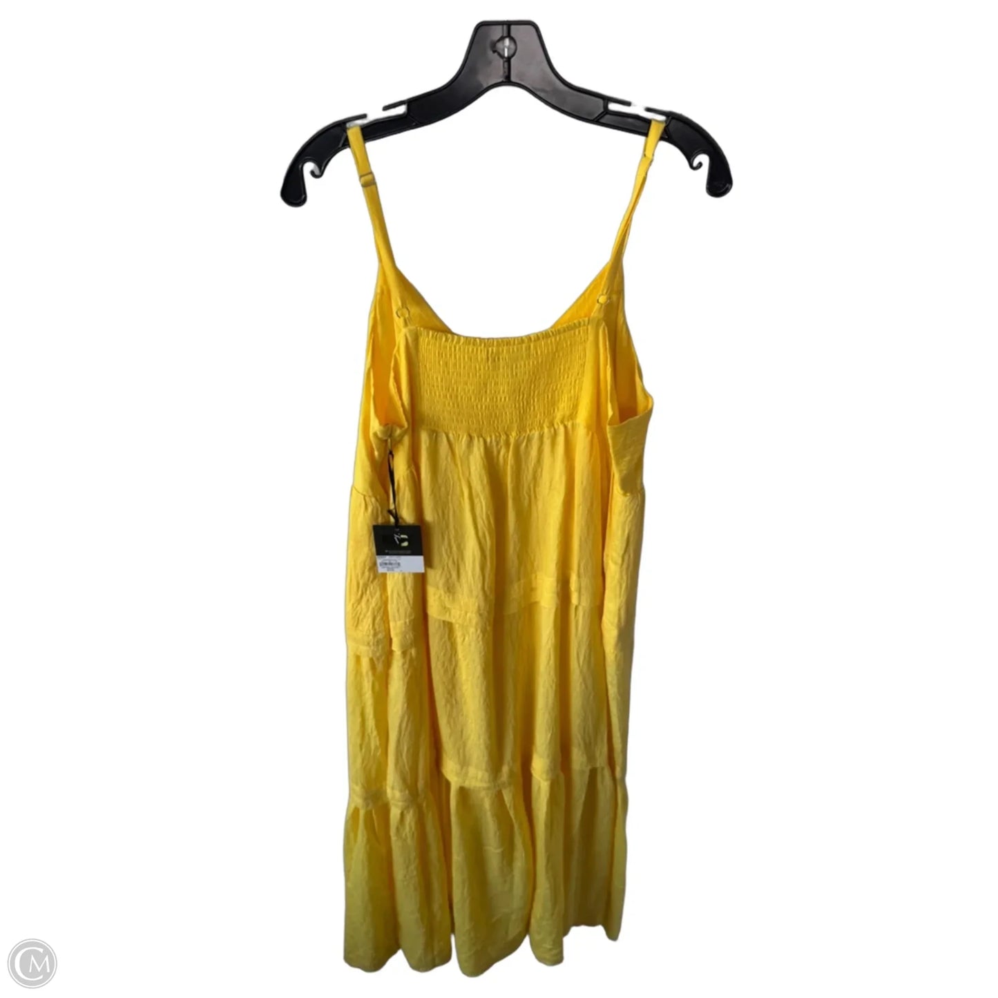 Dress Casual Maxi By Simply Vera In Yellow, Size: Xl