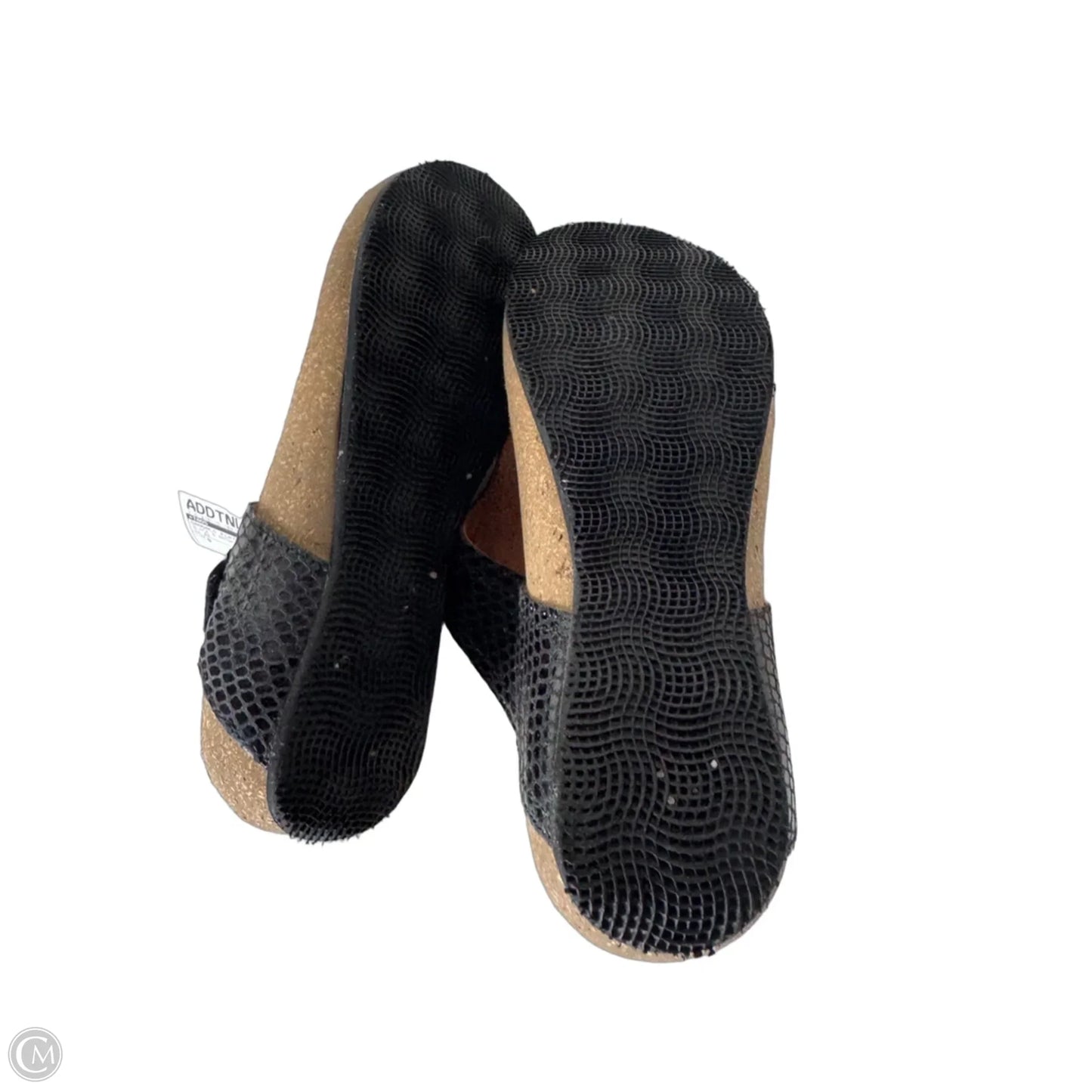 Sandals Flats By Taos In Black & Brown, Size: 9