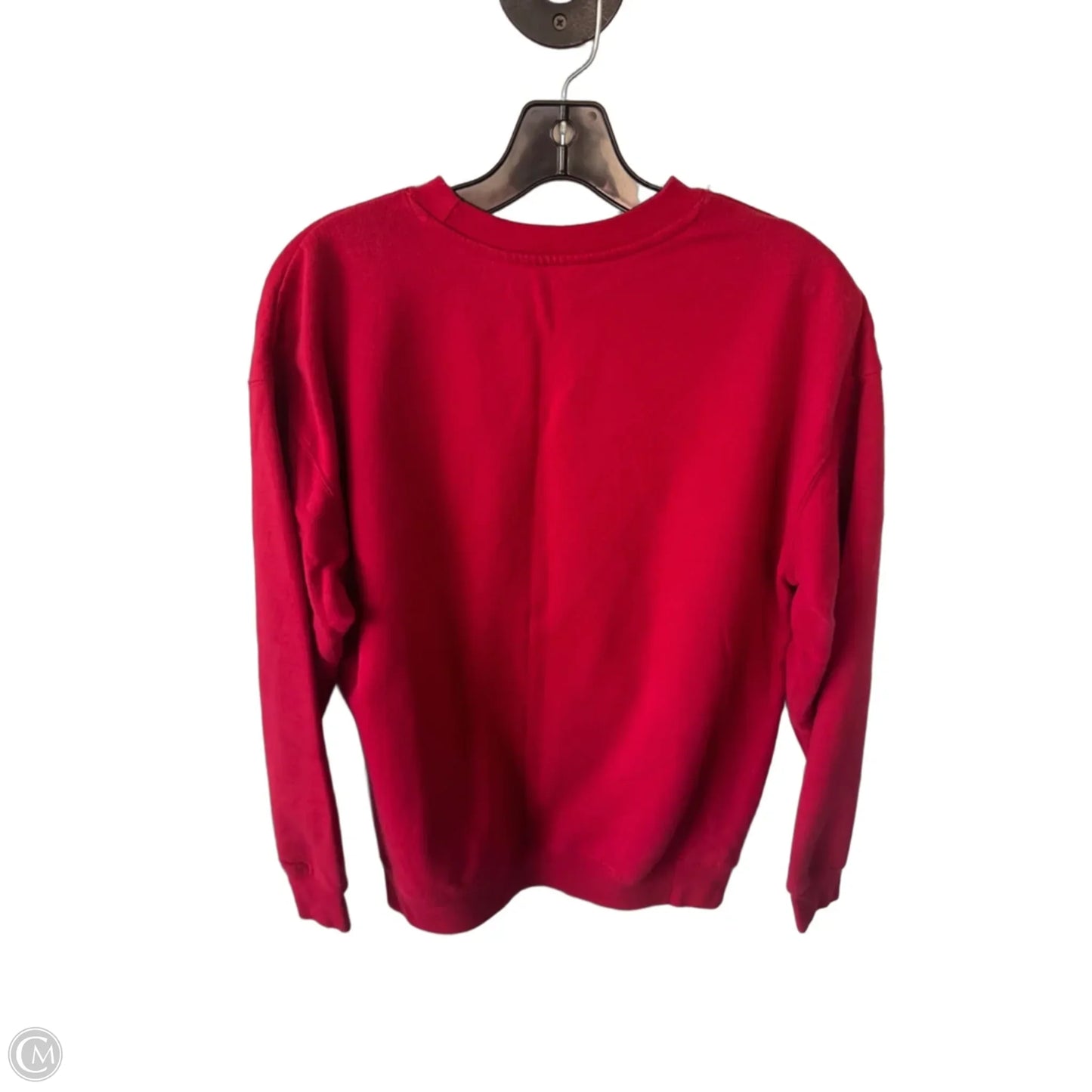 Sweatshirt Crewneck By Disney In Red, Size: M