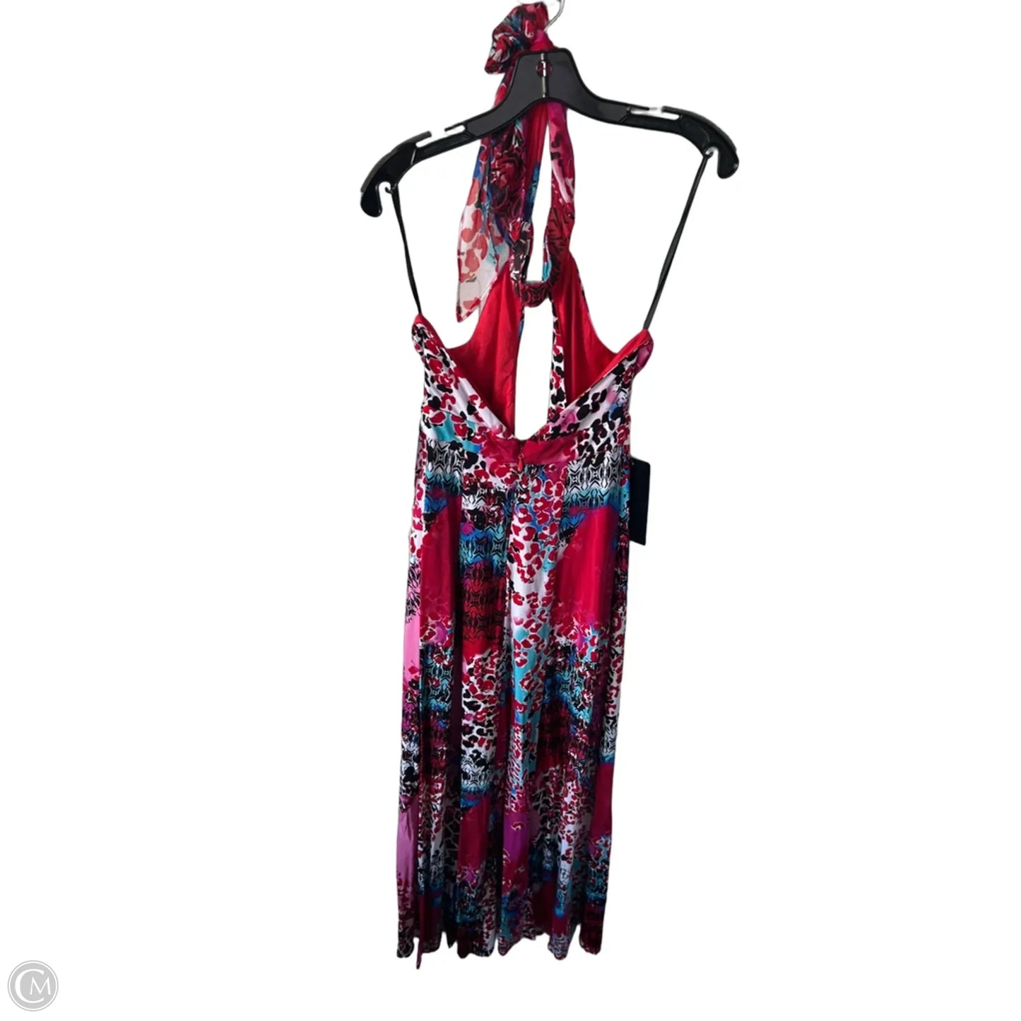 Dress Party Long By Bebe In Red & White, Size: Xs