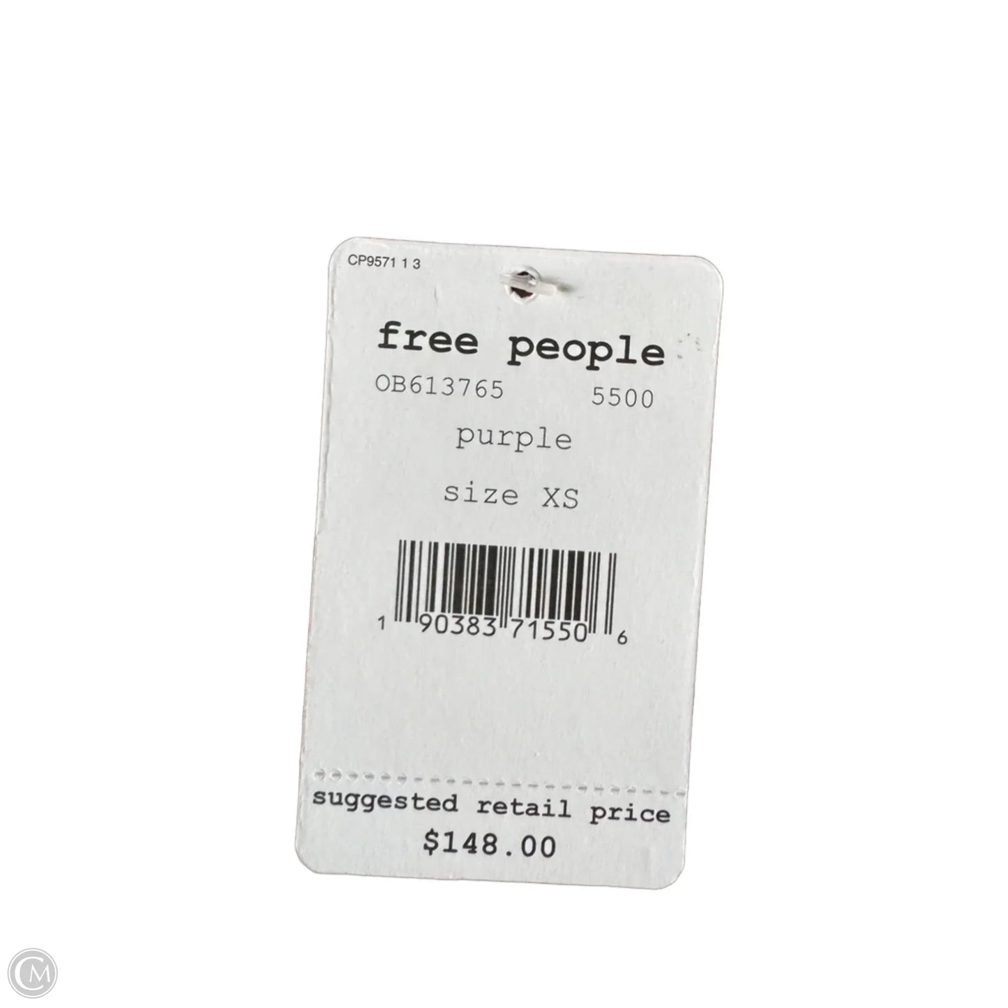 Dress Casual Short By Free People In Purple & Tan, Size: Xs
