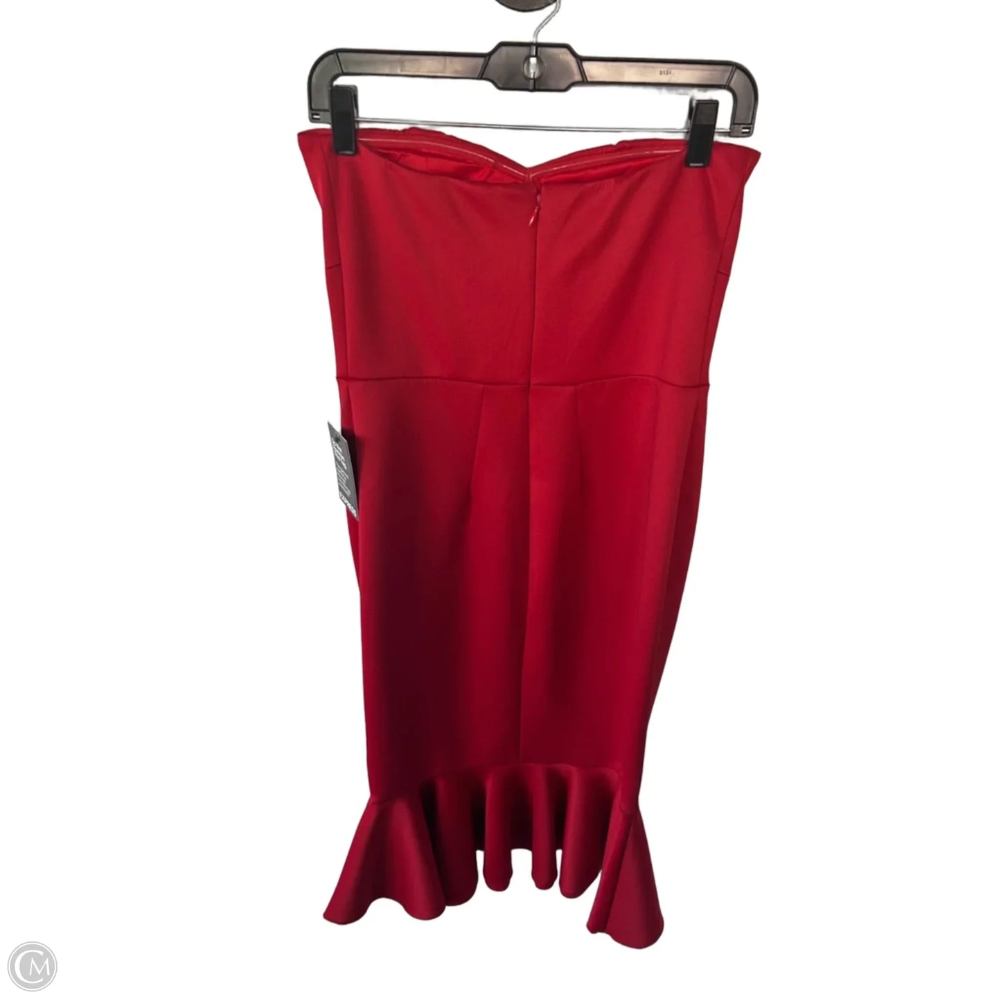 Dress Party Short By Express In Red, Size: M