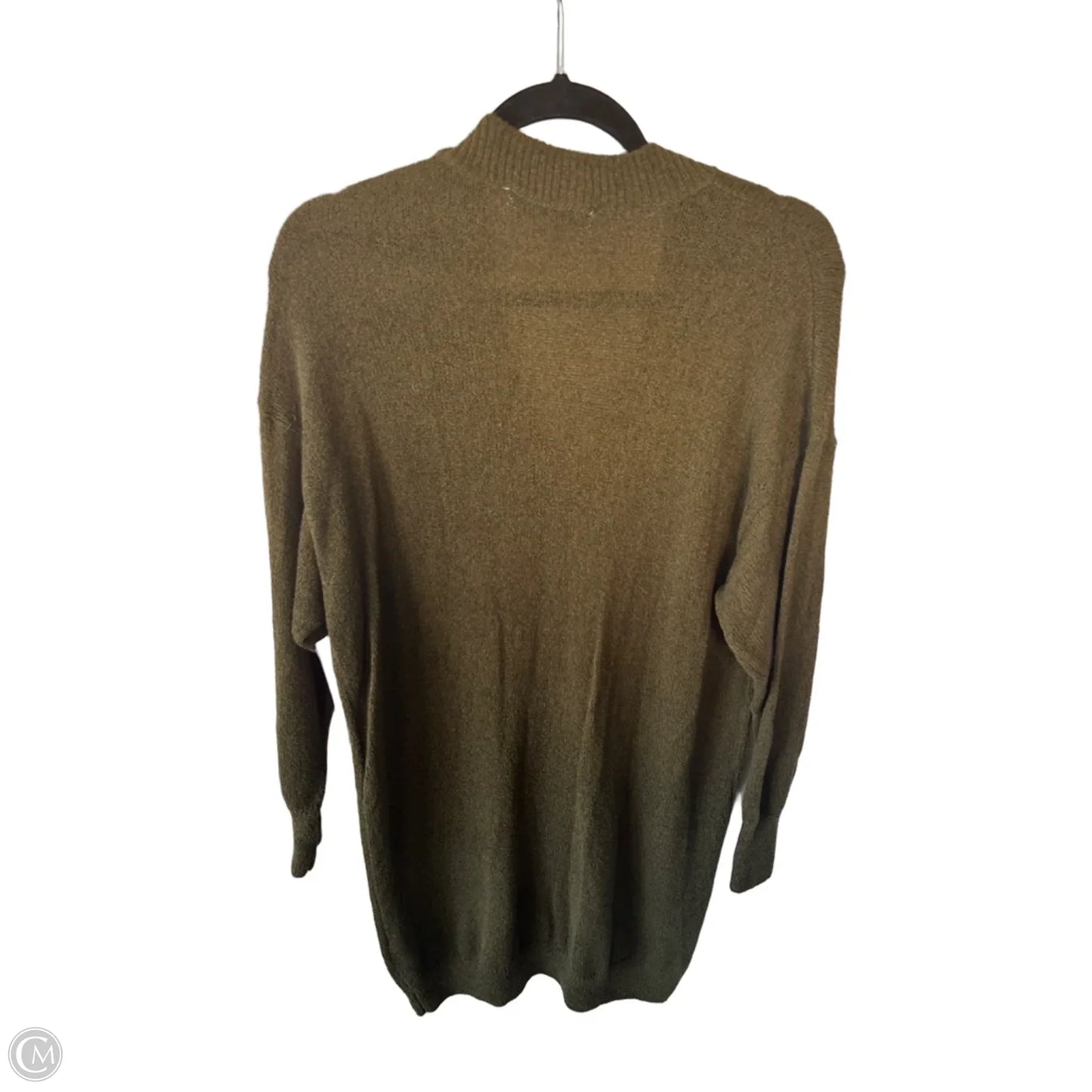 Dress Sweater By Zara In Green, Size: S