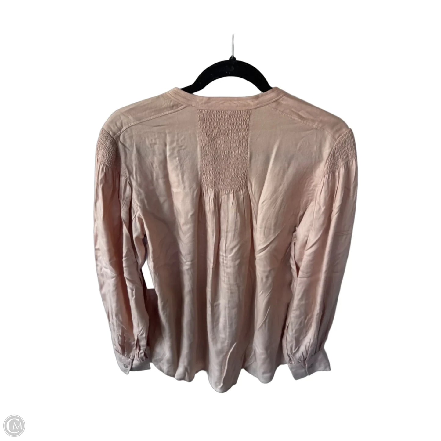 Top Long Sleeve By Rebecca Taylor In Pink, Size: Xs