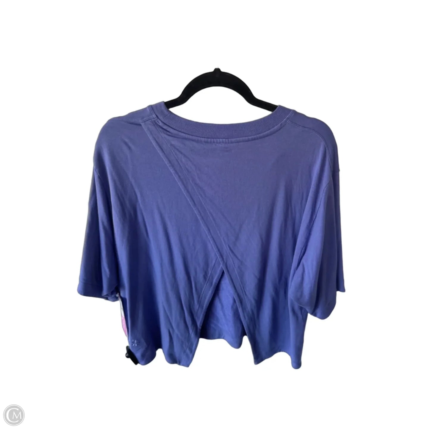 Athletic Top Short Sleeve By Athleta In Purple, Size: S