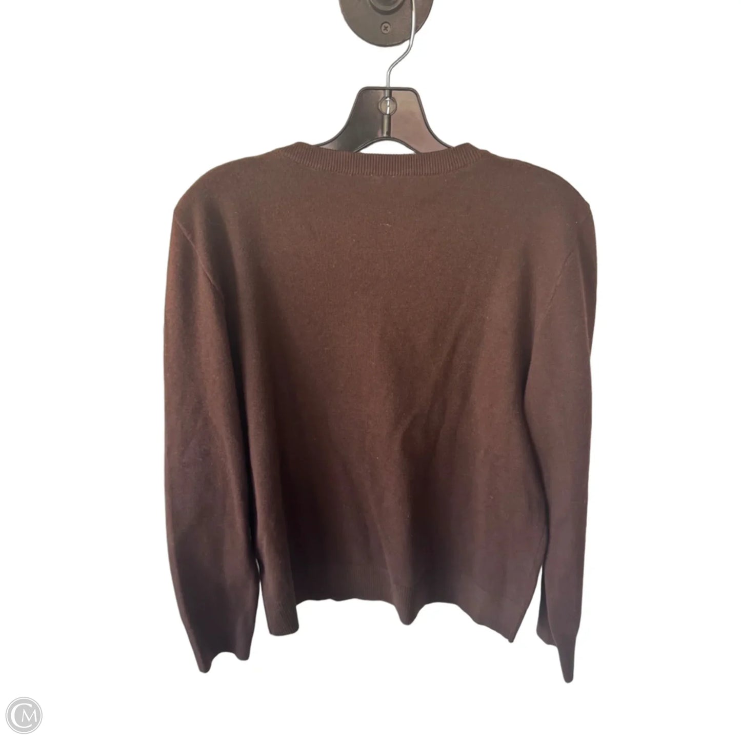 Sweater By Cme In Brown, Size: L