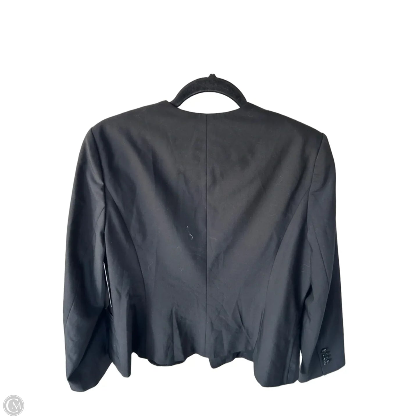 Blazer By Ann Taylor In Black, Size: Xlp