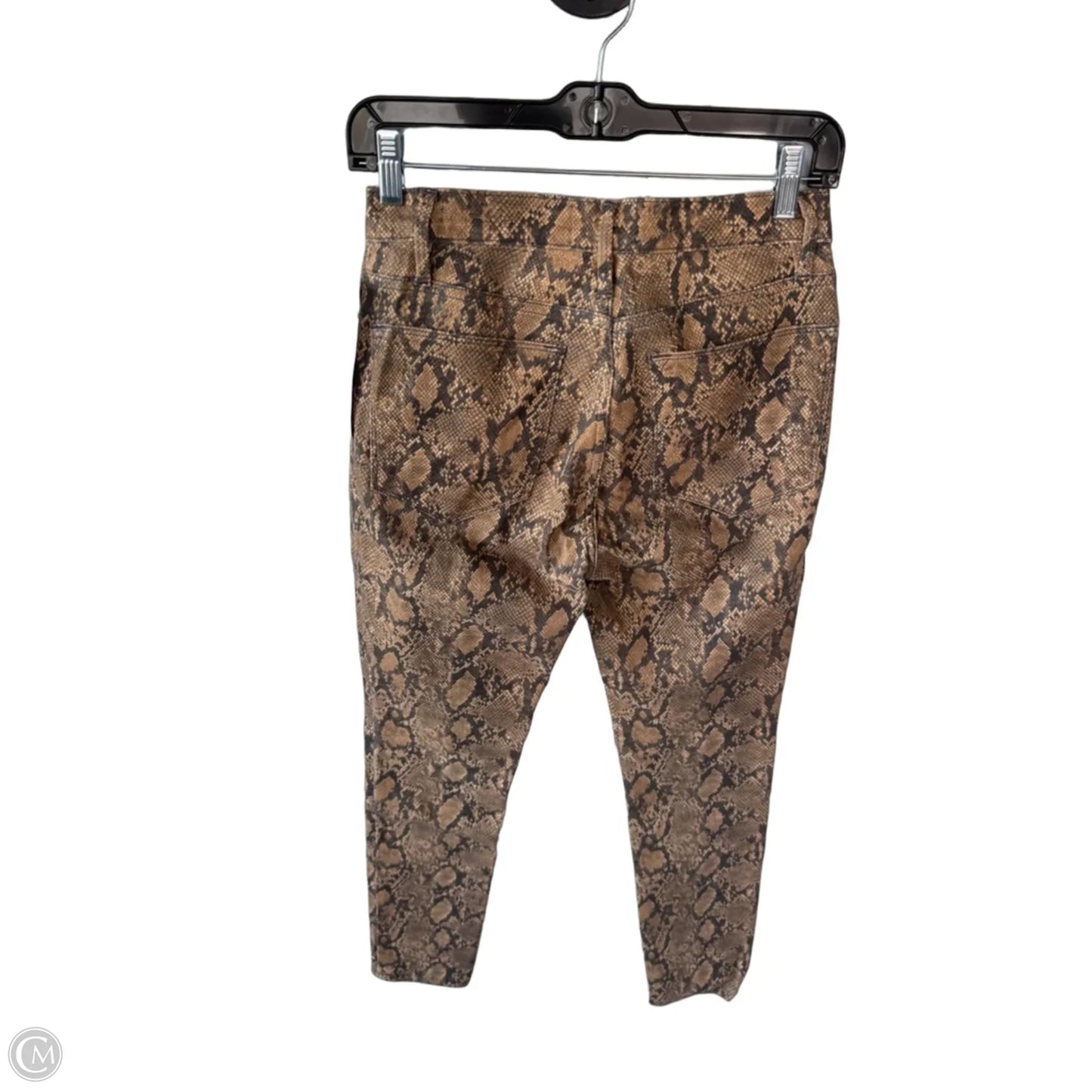 Jeans Skinny By Frame In Snakeskin Print, Size: 2