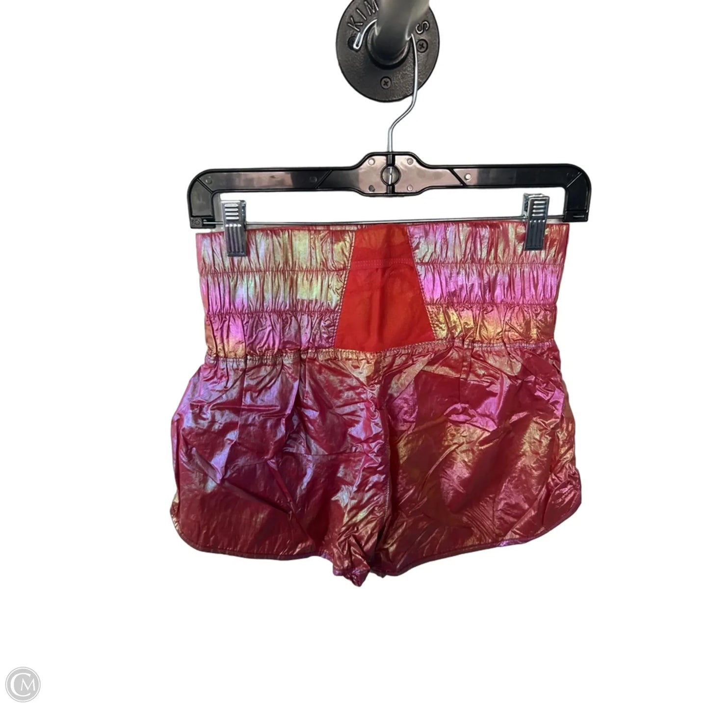 Athletic Shorts By Free People In Orange & Pink, Size: 4
