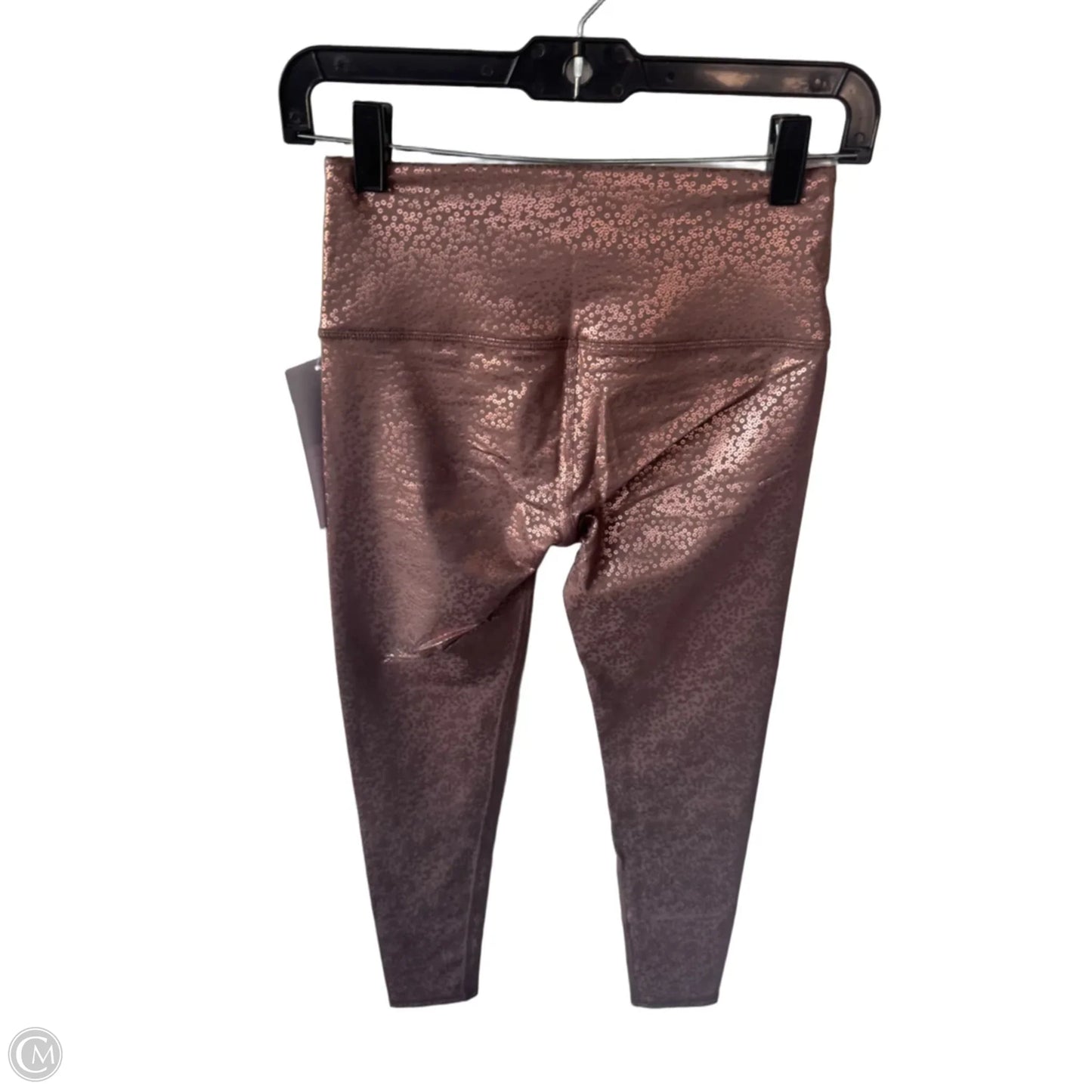 Athletic Leggings By Cmc In Rose Gold, Size: S