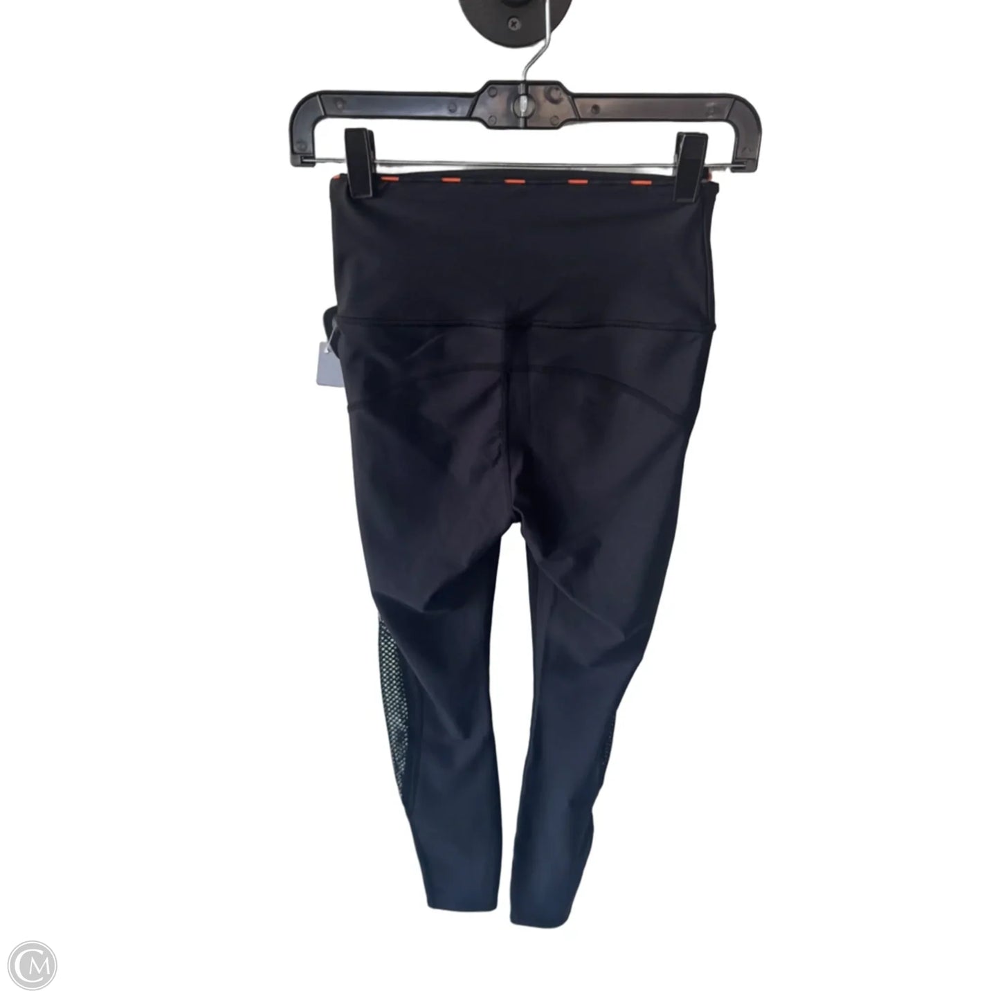Athletic Leggings By Cma In Black & Orange, Size: S