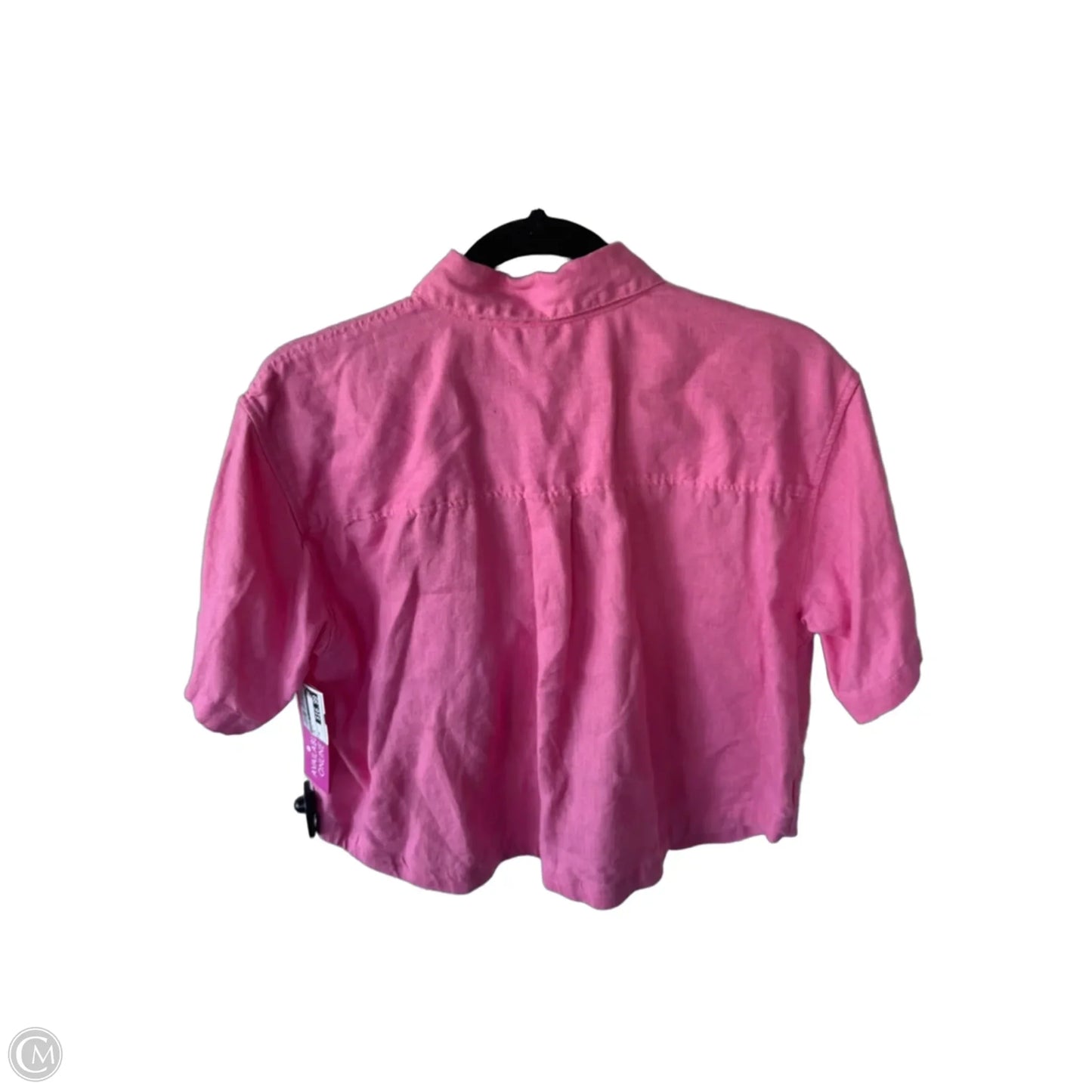 Top Short Sleeve By Athleta In Pink, Size: S