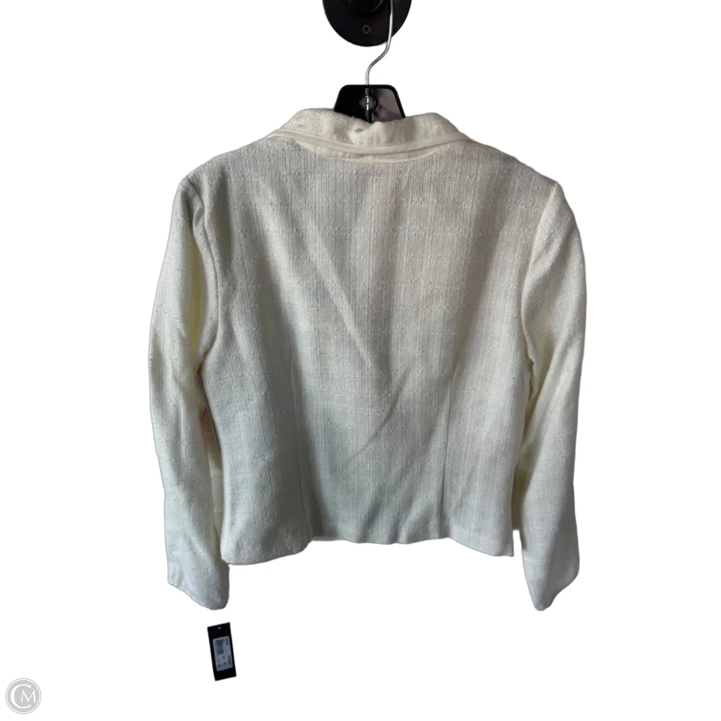 Blazer By Clothes Mentor In Cream, Size: M