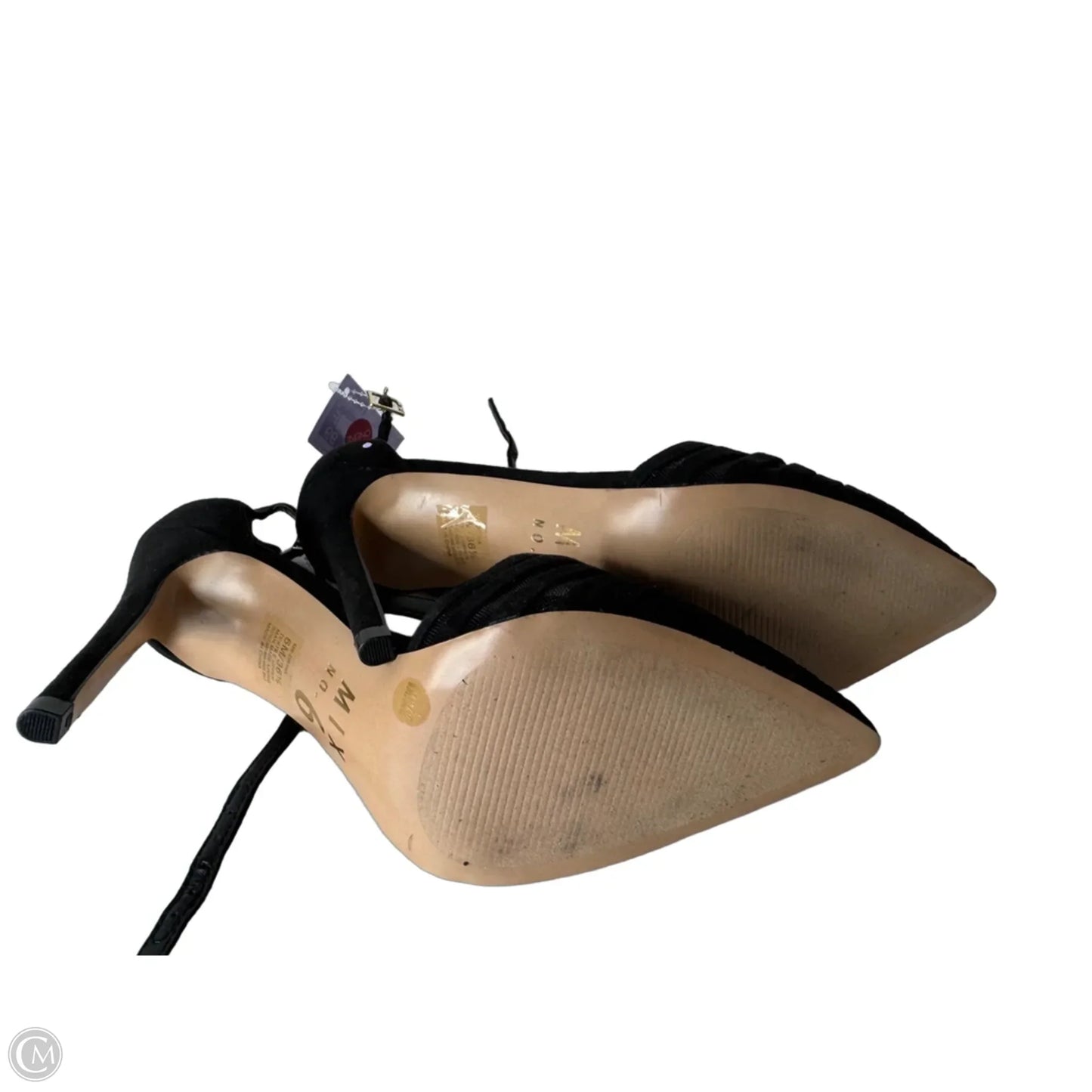 Sandals Heels Stiletto By Mix No 6 In Black, Size: 6