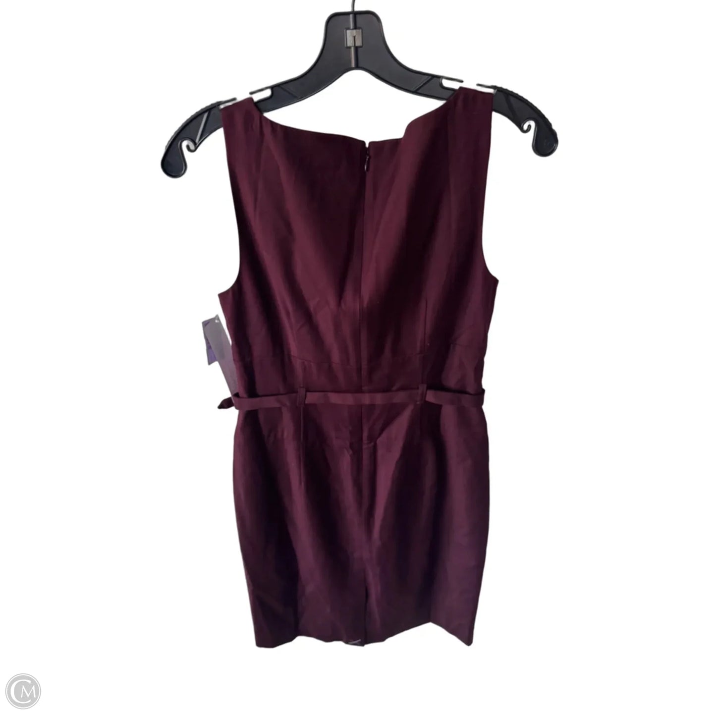 Dress Work By Ann Taylor In Maroon, Size: Xs