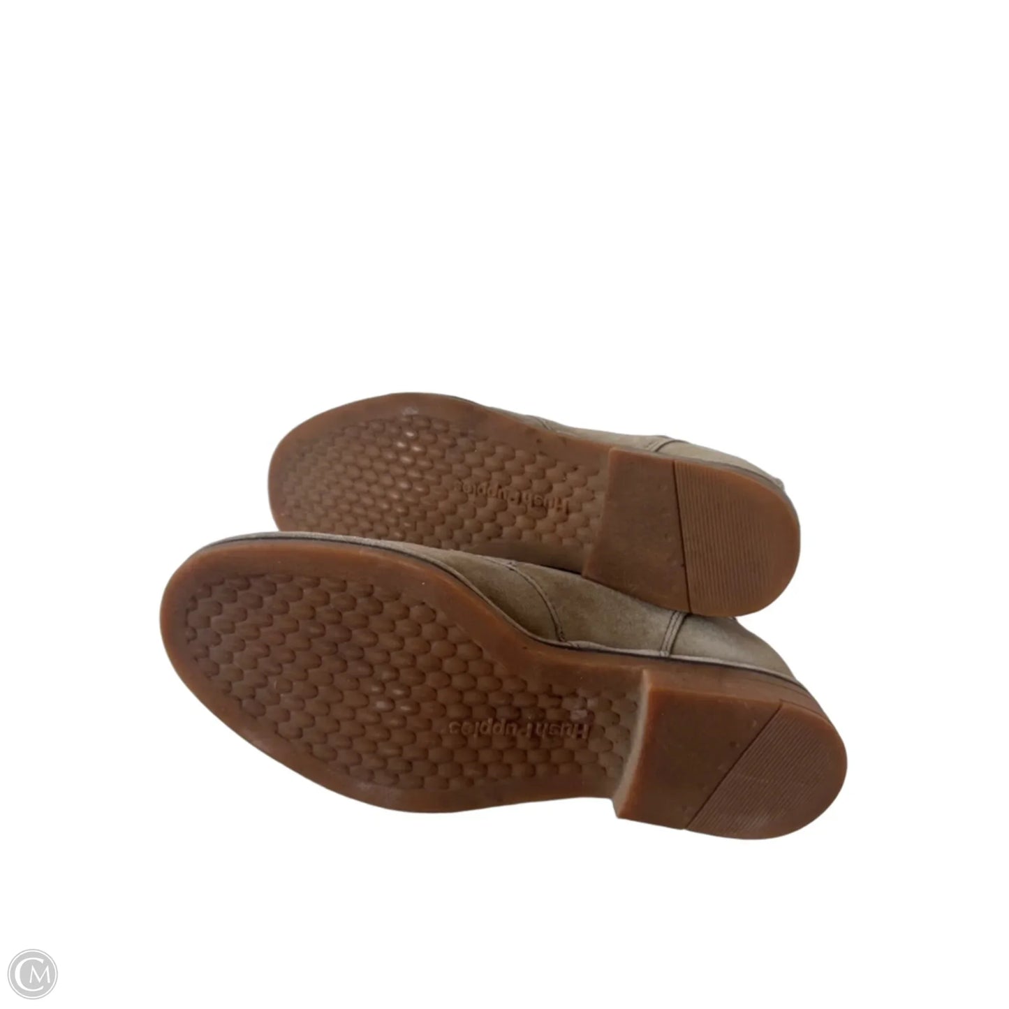 Boots Ankle Flats By Hush Puppies In Tan, Size: 6.5