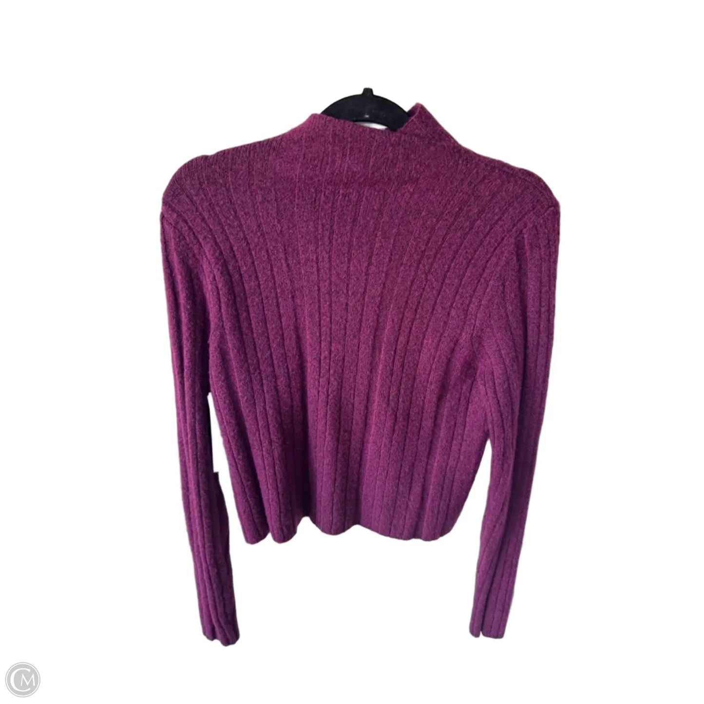 Sweater By Calvin Klein In Purple, Size: M
