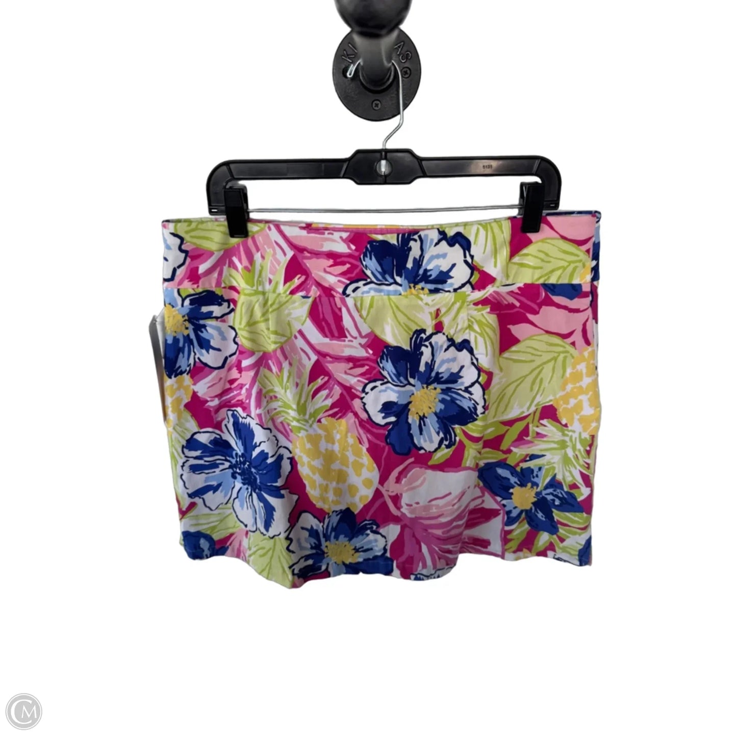 Skort By Rafaella In Pink & Yellow, Size: 16