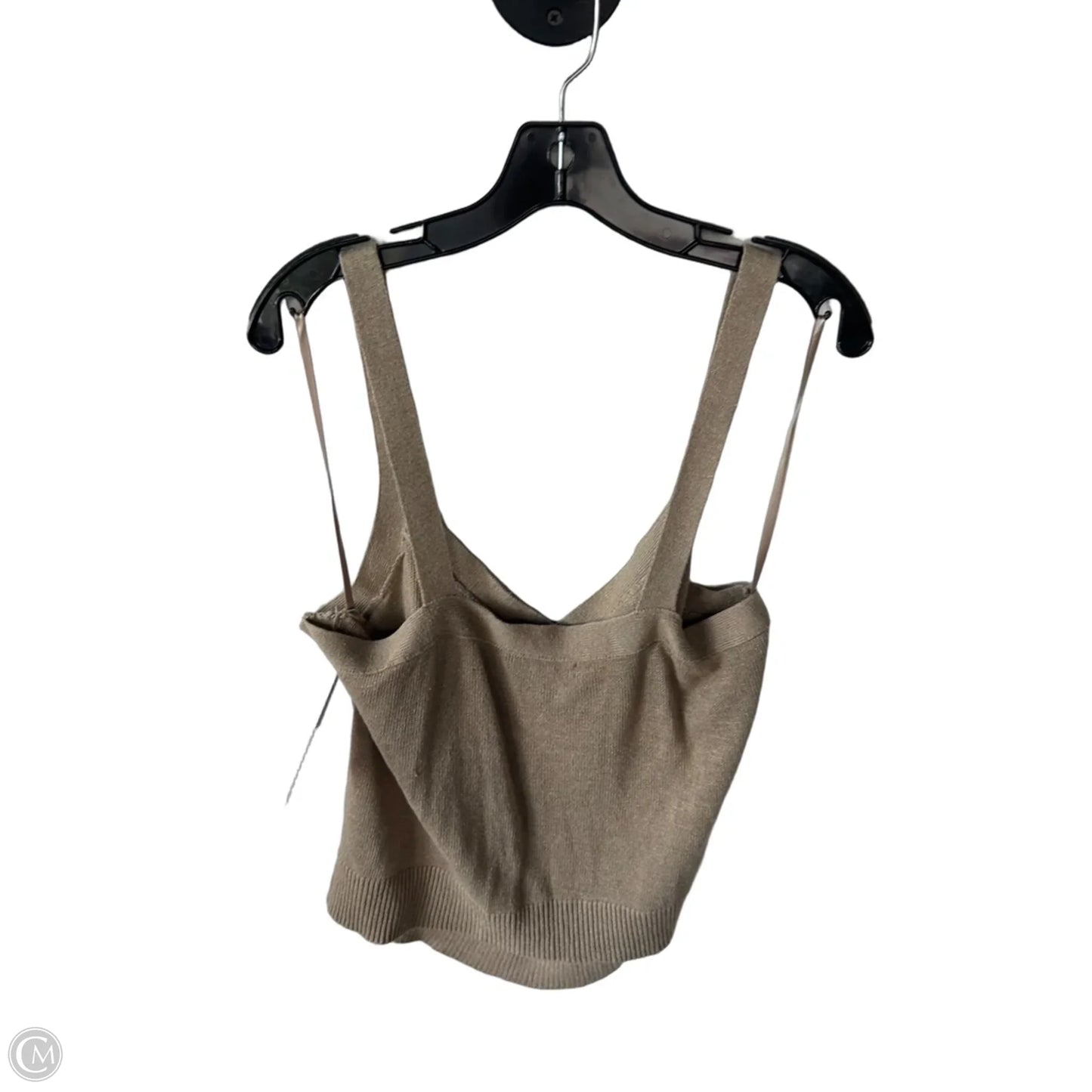 Vest Sweater By Banana Republic In Tan, Size: Xl