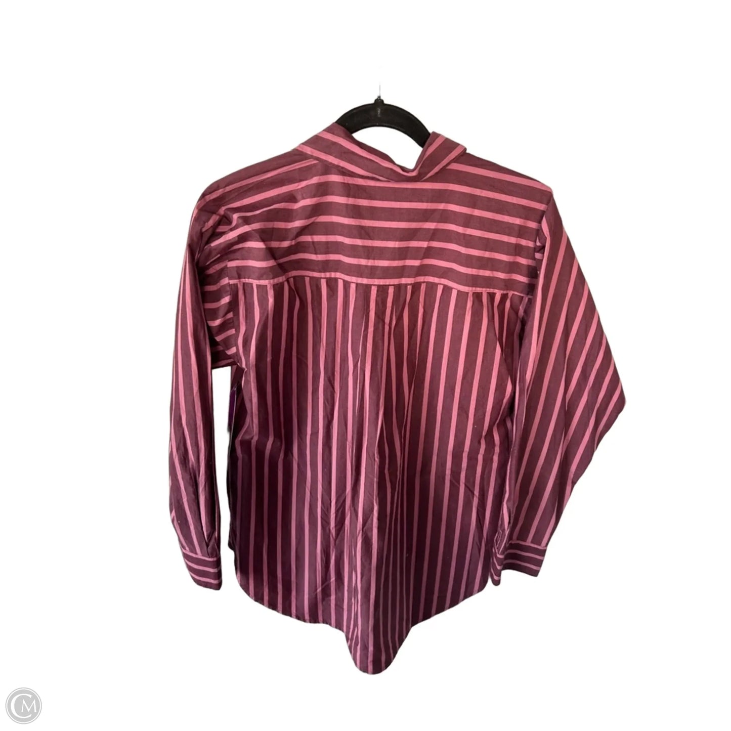 Top Long Sleeve By Loft In Pink, Size: Xs