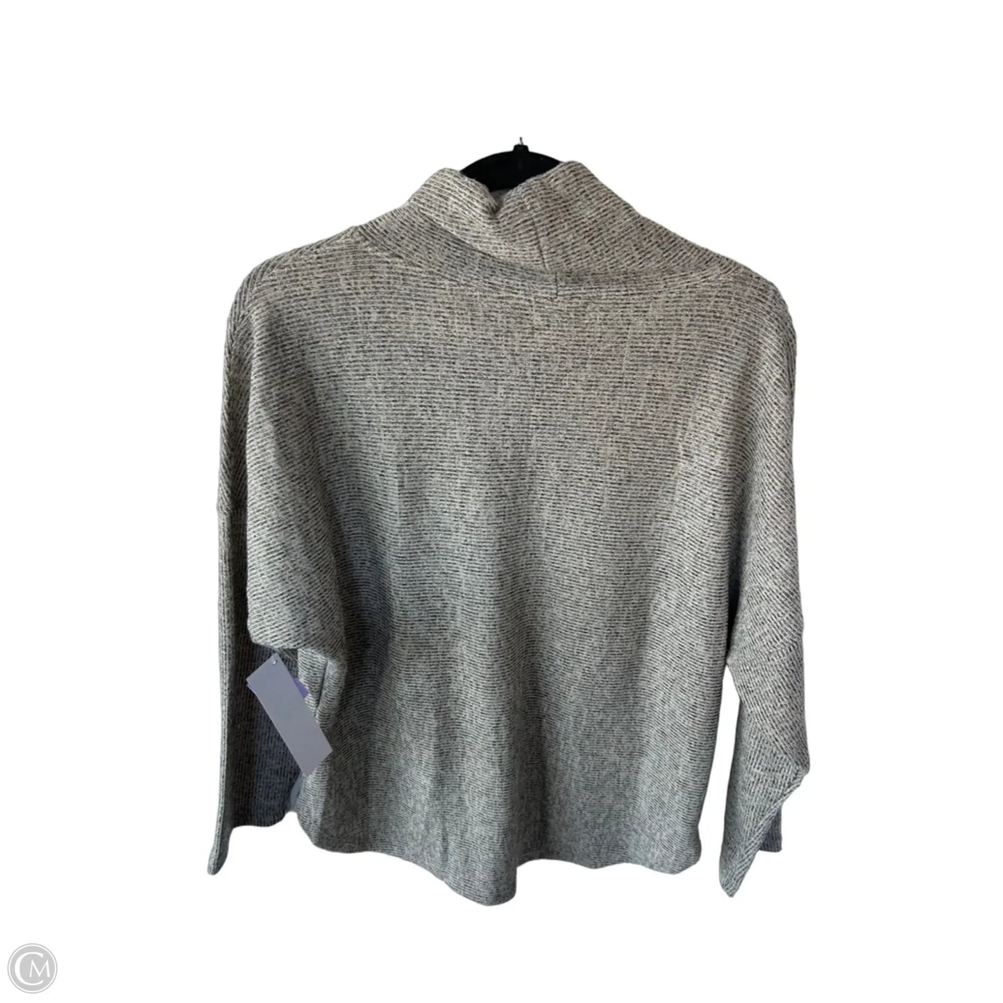 Top Long Sleeve By Max Studio In Brown & Tan, Size: S