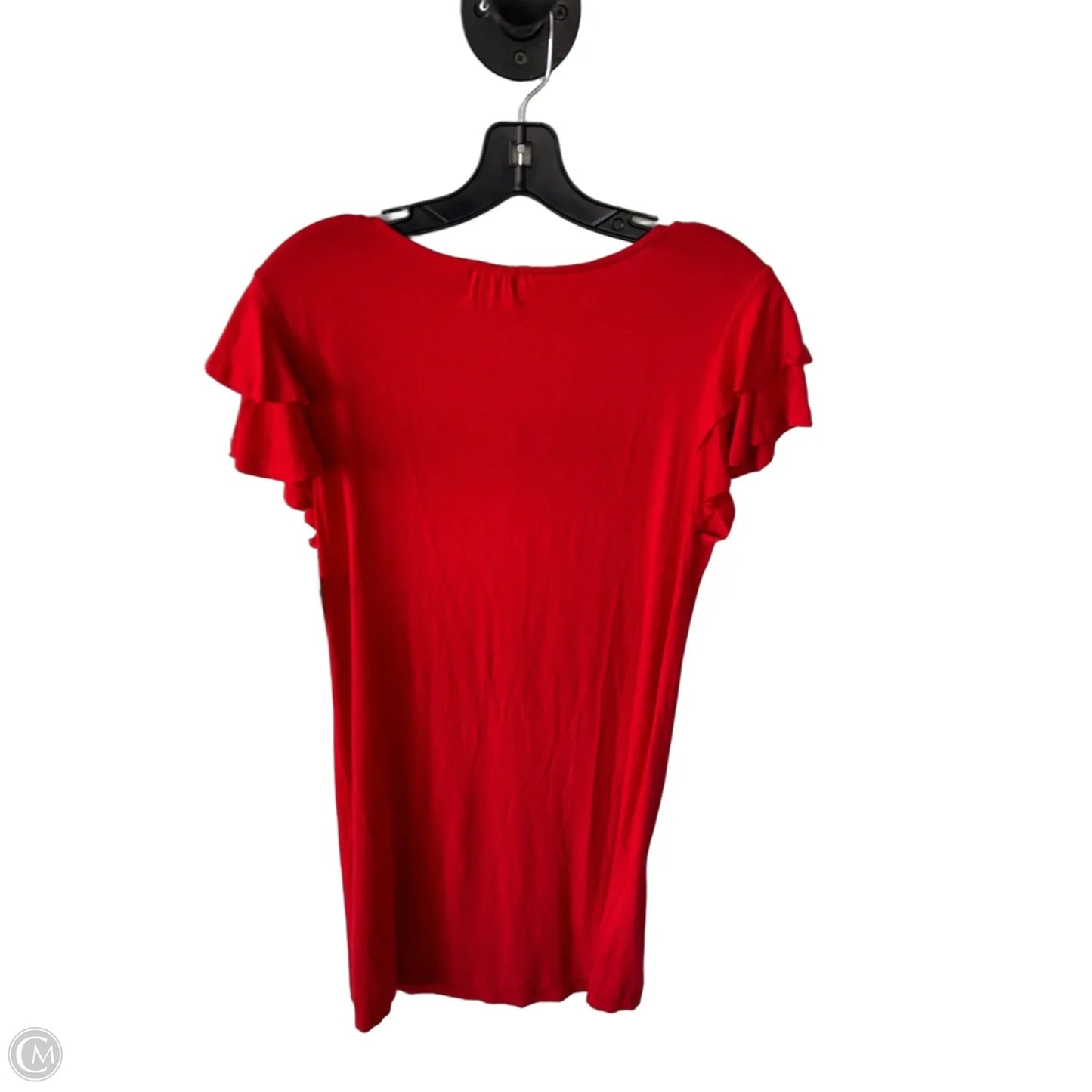 Dress Casual Midi By Telluride In Red & White, Size: M