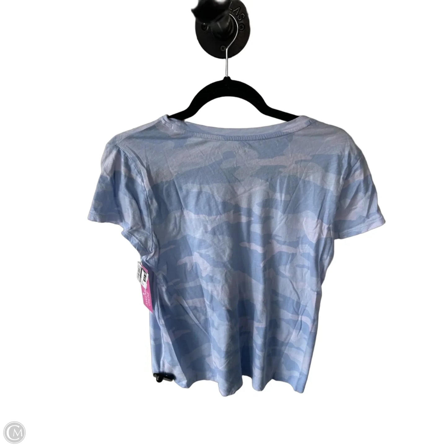 Athletic Top Short Sleeve By Athleta In Blue, Size: M