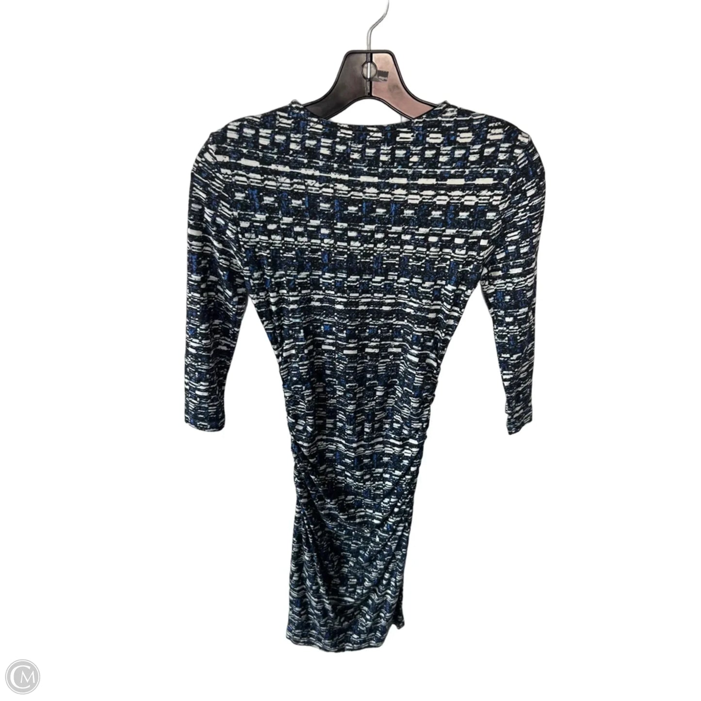 Dress Casual Short By Reiss In Blue & White, Size: Xs