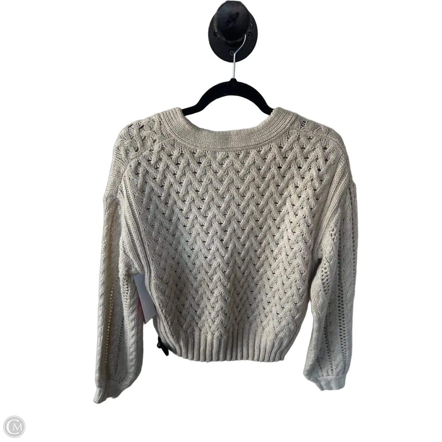 Sweater Cardigan By John + Jenn In Tan, Size: S
