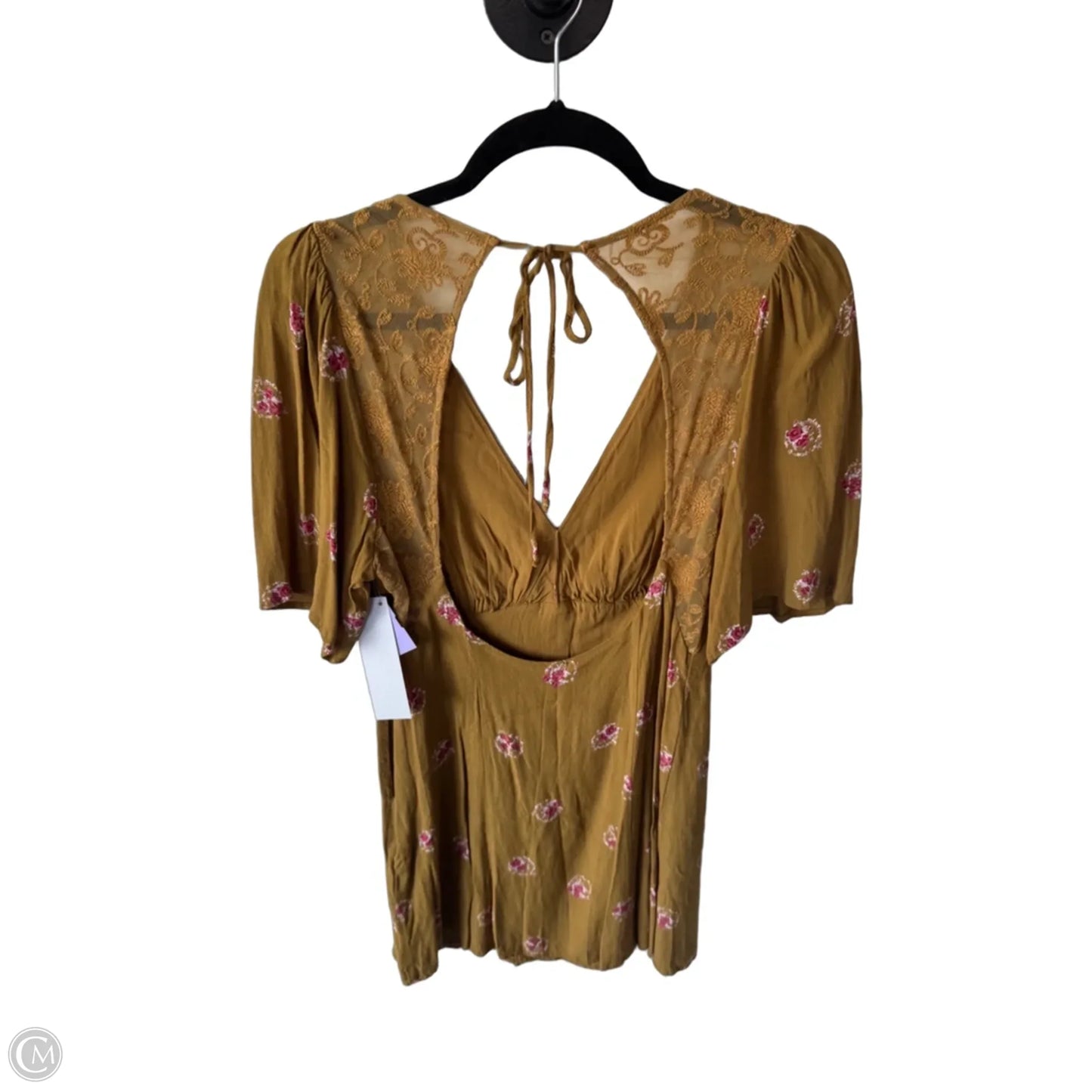 Dress Party Short By Free People In Green & Pink, Size: S