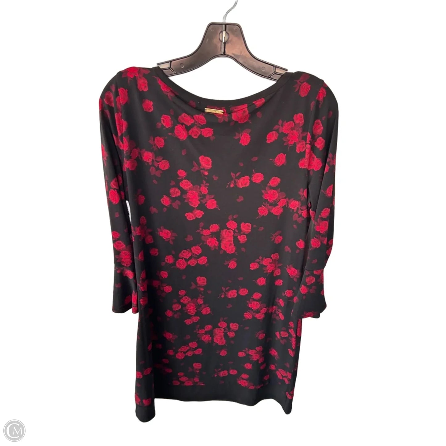 Dress Work By Michael By Michael Kors In Black & Red, Size: M