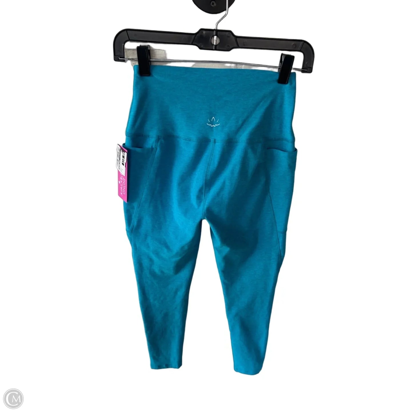 Athletic Leggings By Beyond Yoga In Blue, Size: 8