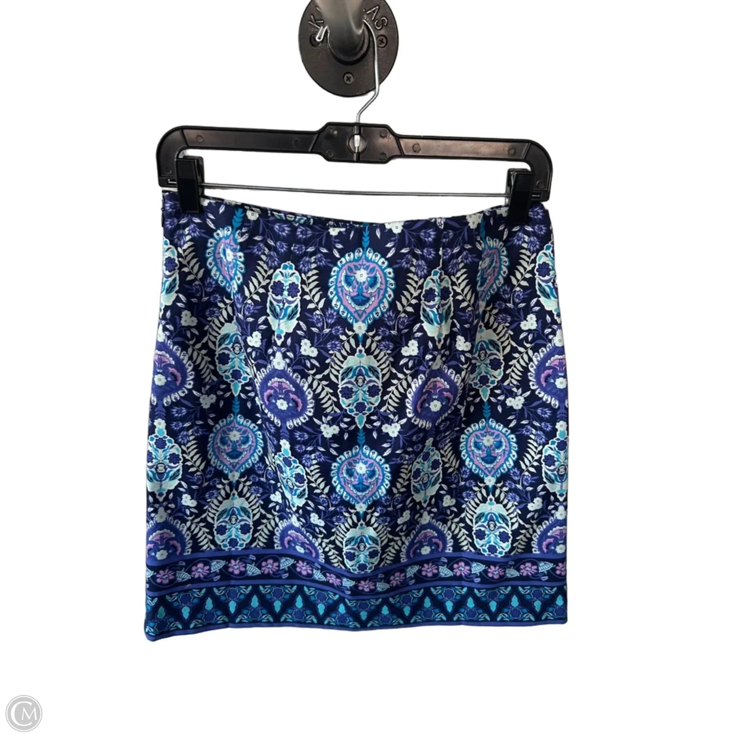 Skirt Mini & Short By Talbots In Blue & Purple, Size: 4p