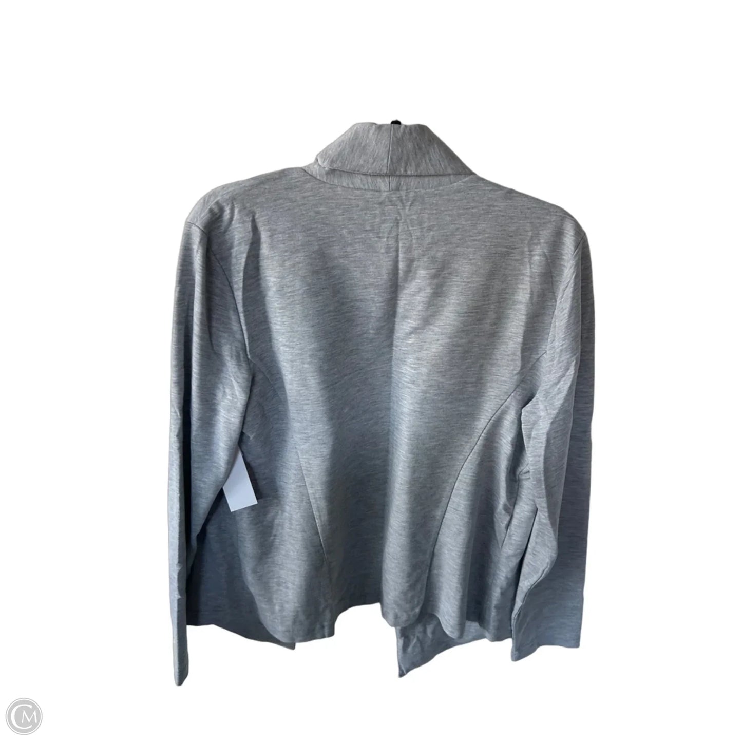 Blazer By Clothes Mentor In Grey, Size: Xl