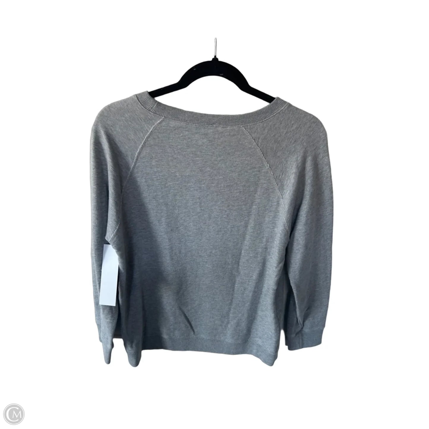 Sweatshirt Crewneck By J. Crew In Grey, Size: S