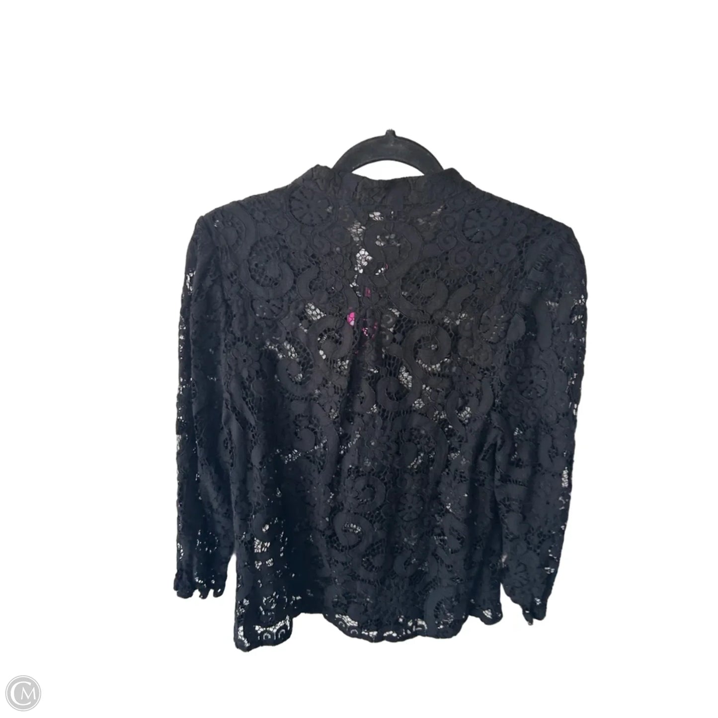 Top 3/4 Sleeve By Nanette By Nanette Lepore In Black, Size: L