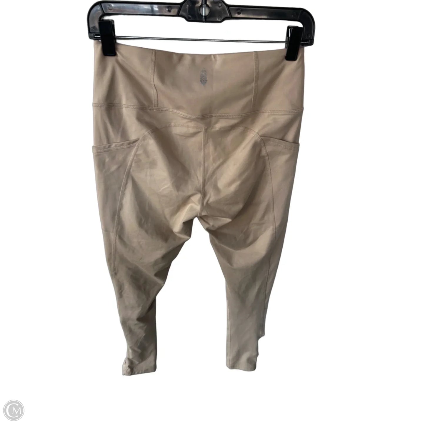 Athletic Leggings By Free People In Tan, Size: 8