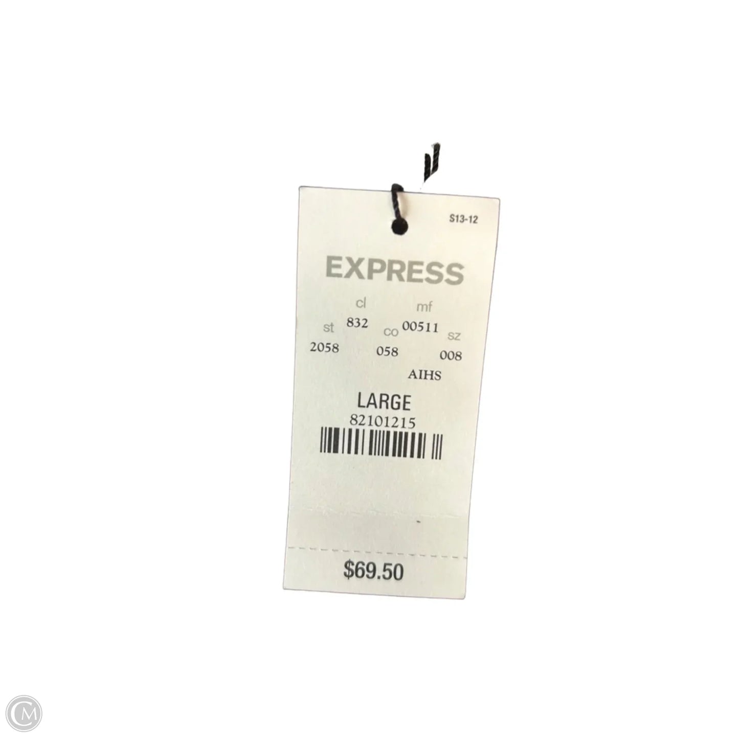 Poncho By Express In Black, Size: L