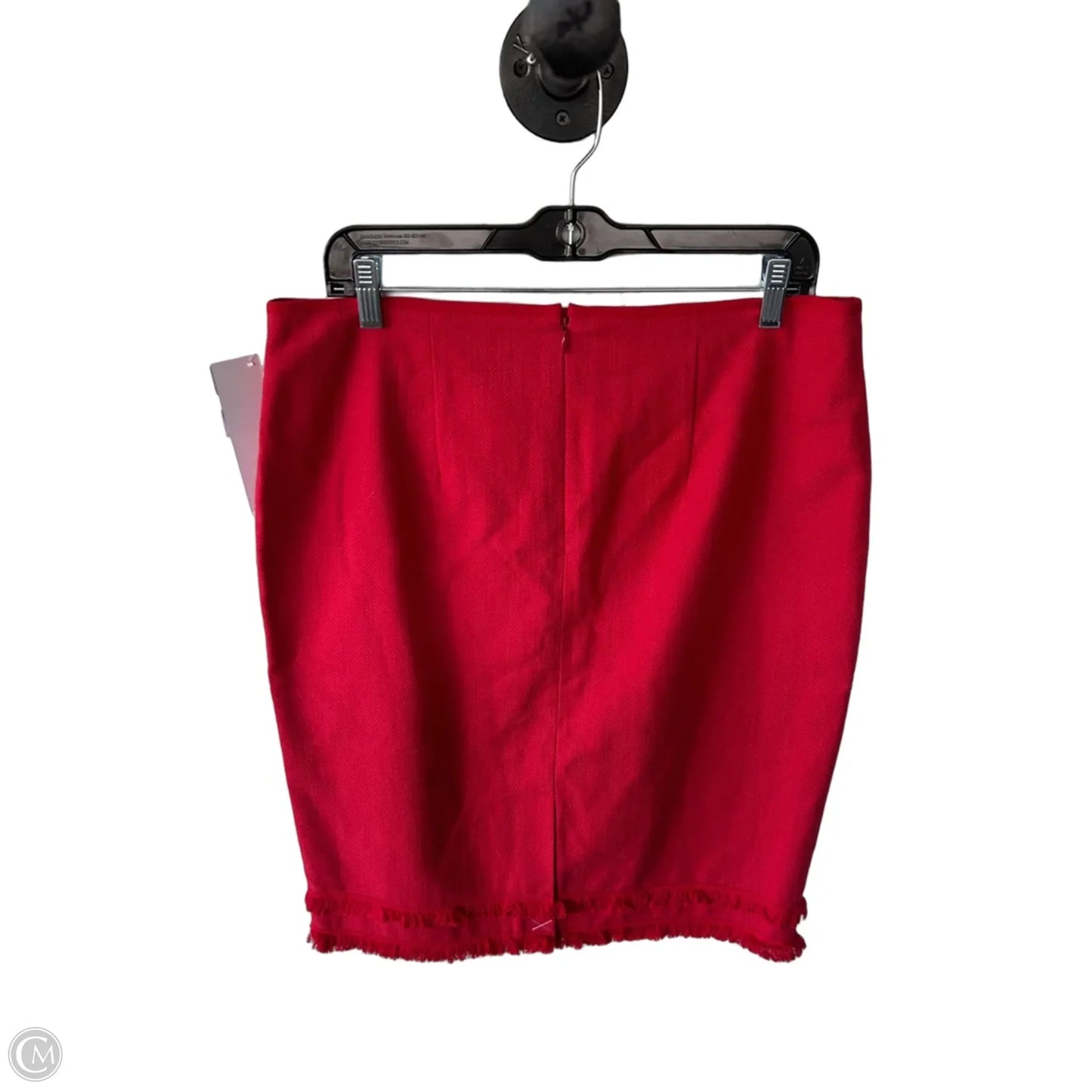 Skirt Mini & Short By Ann Taylor In Red, Size: 12
