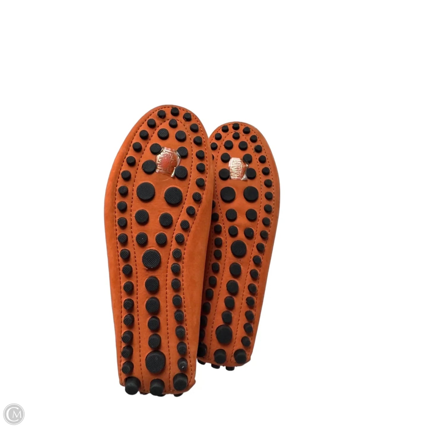 Shoes Flats By Clothes Mentor In Orange, Size: 9.5