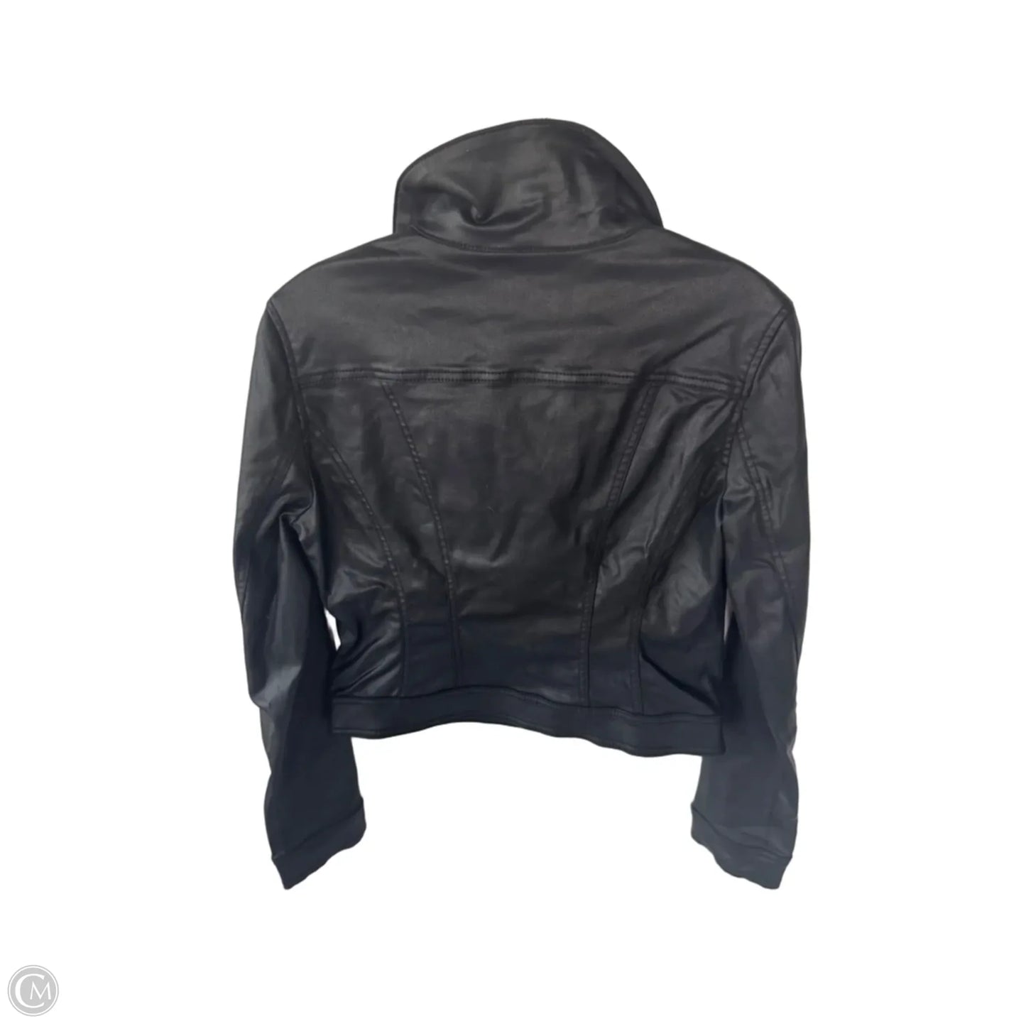 Jacket Moto By White House Black Market In Black, Size: S