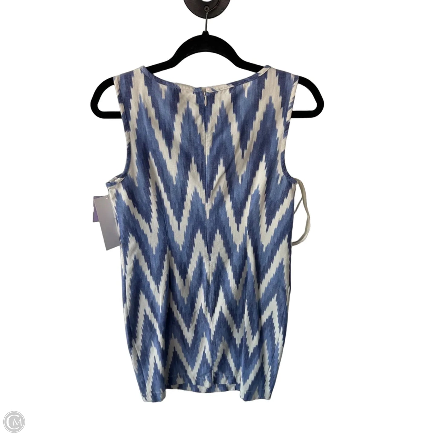 Dress Casual Short By Talbots In Blue & White, Size: Mp
