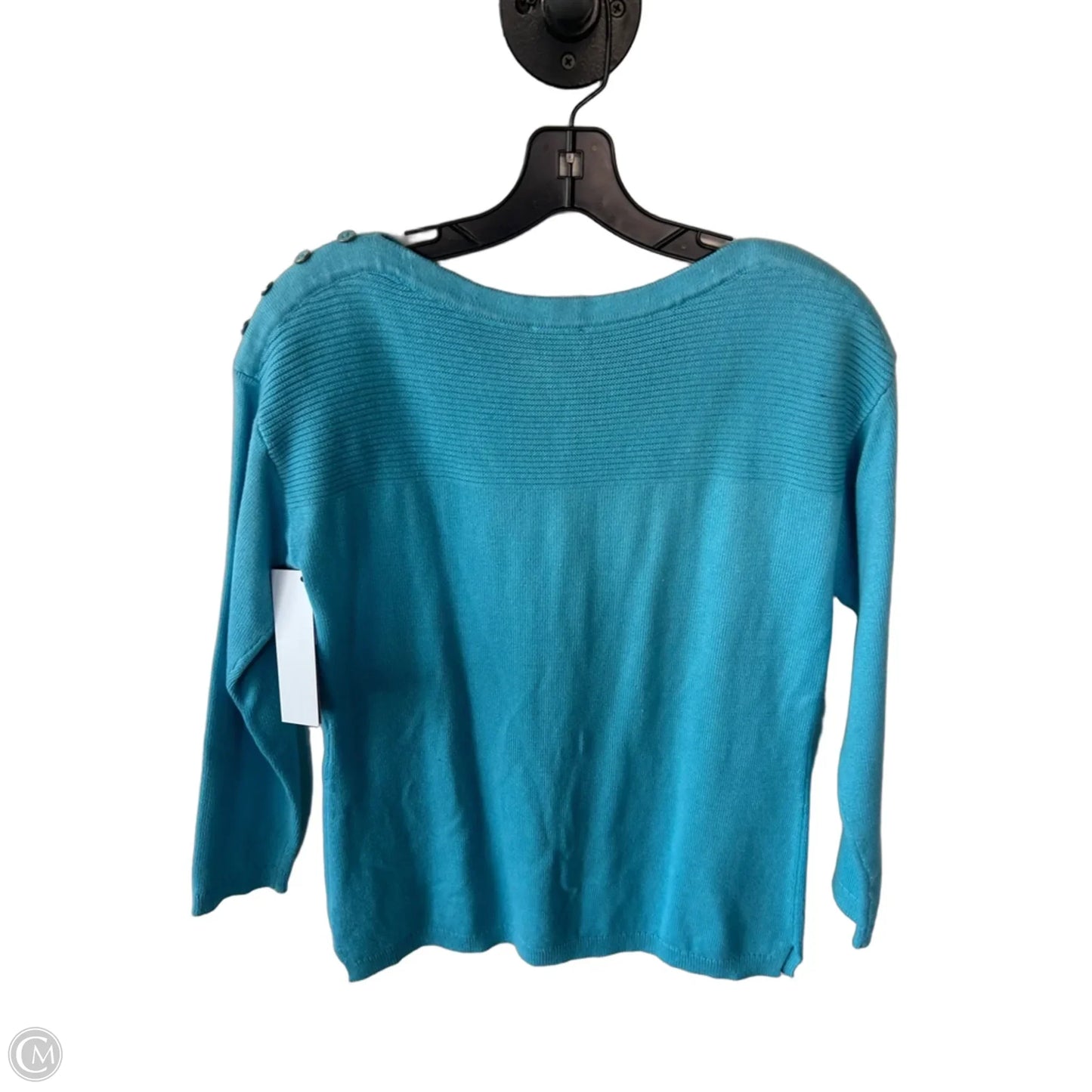 Sweater By Talbots In Blue, Size: Mp