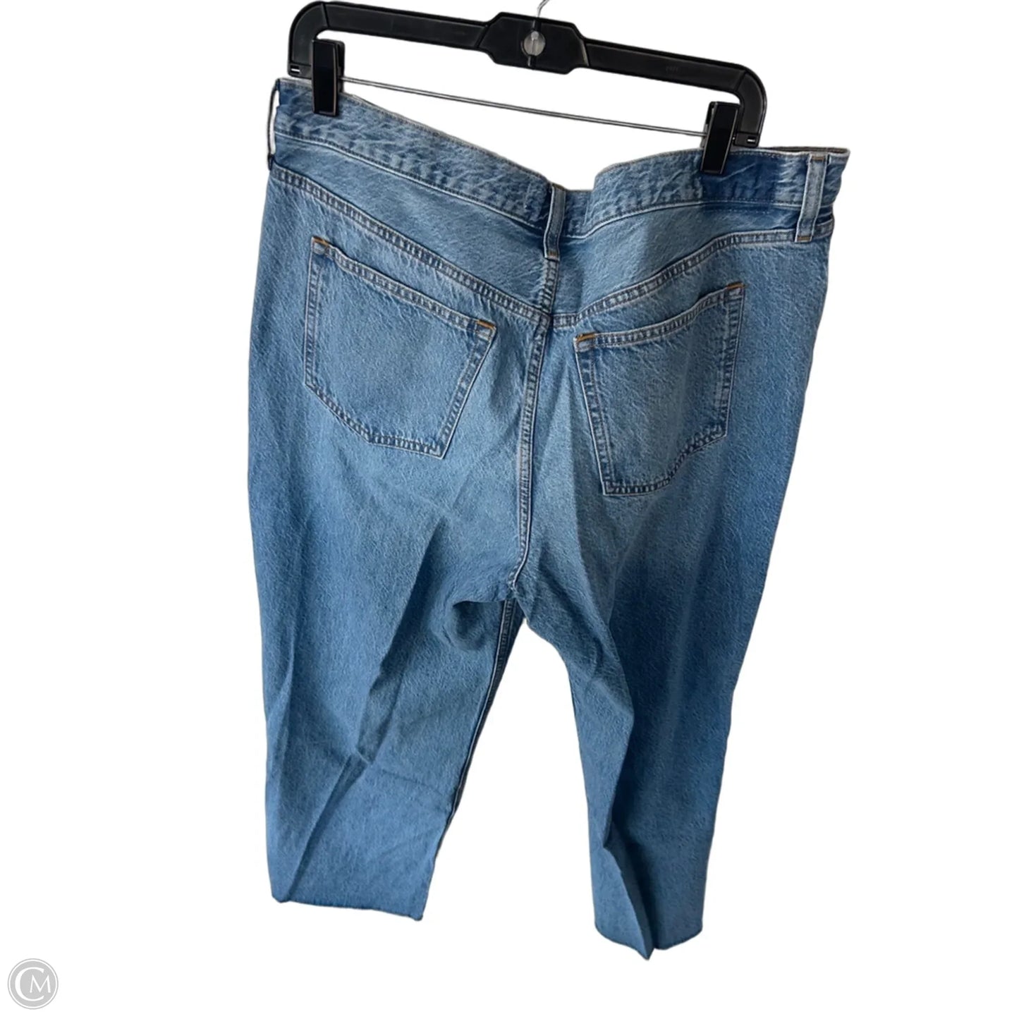 Jeans Straight By Abercrombie And Fitch In Blue, Size: 16