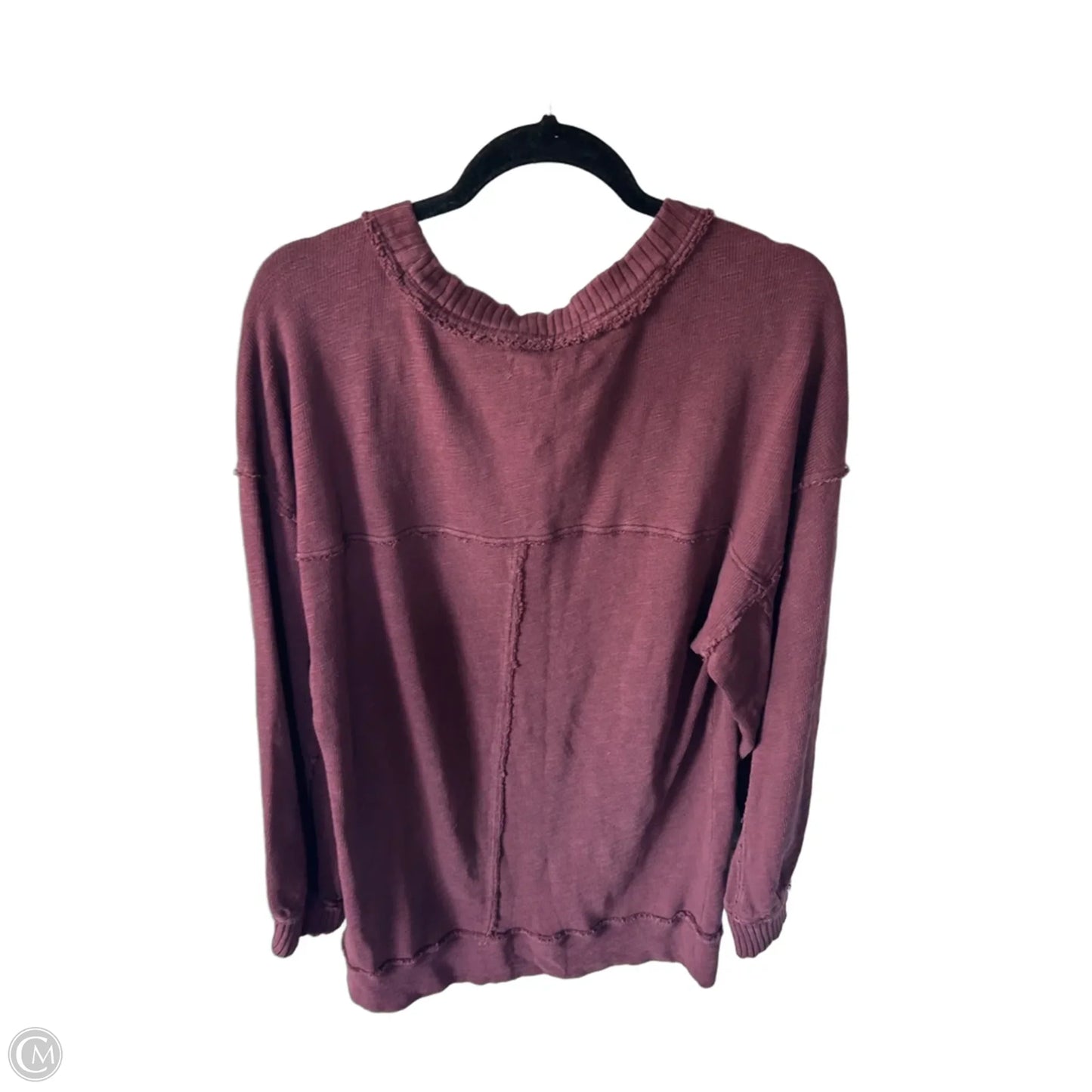 Sweatshirt Crewneck By Pilcro In Red, Size: L