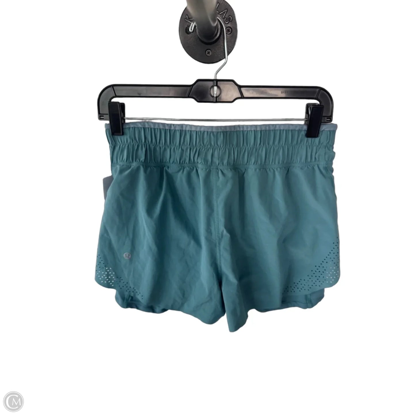 Athletic Shorts By Lululemon In Blue, Size: 6