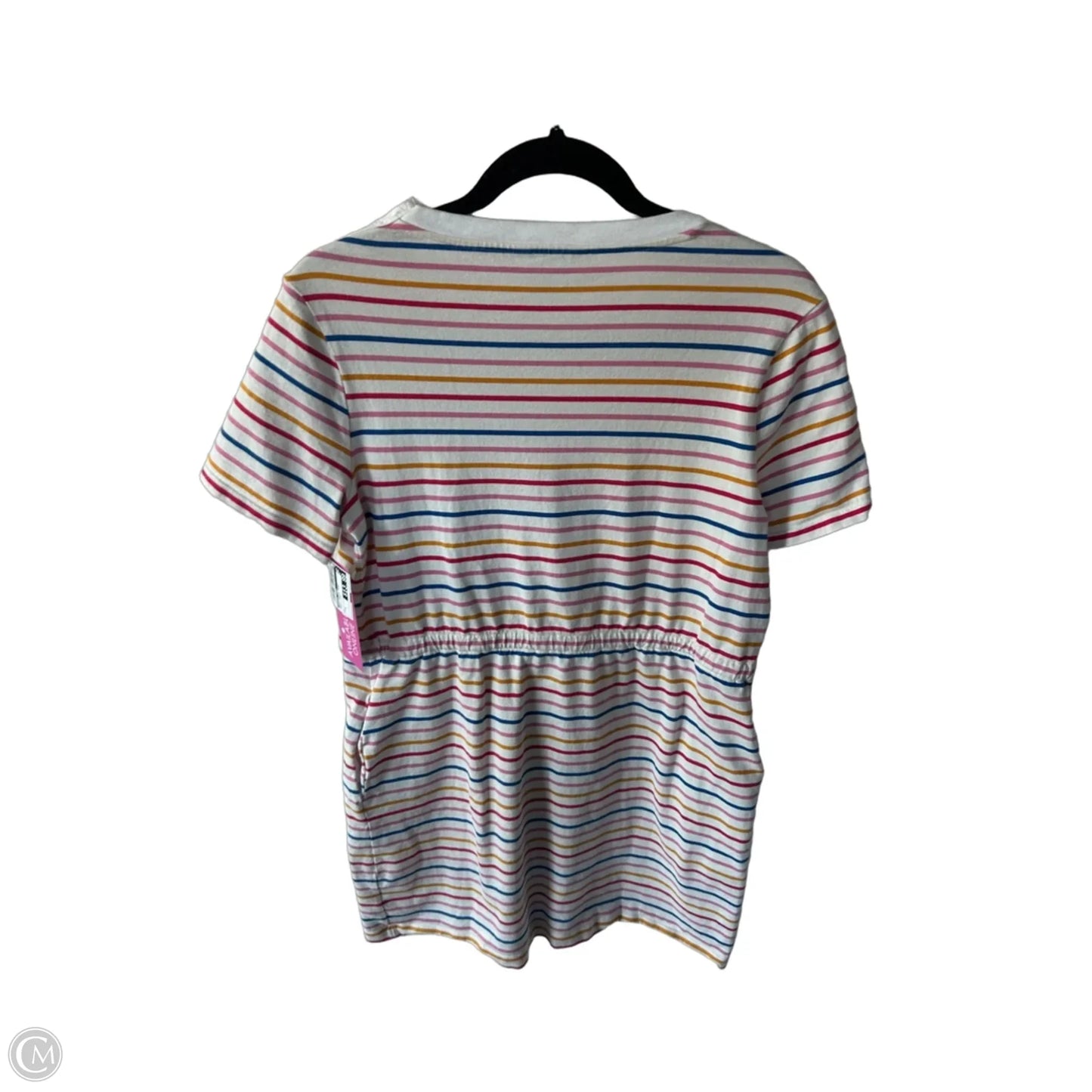 Dress Casual Short By Draper James In Cream & Pink, Size: S